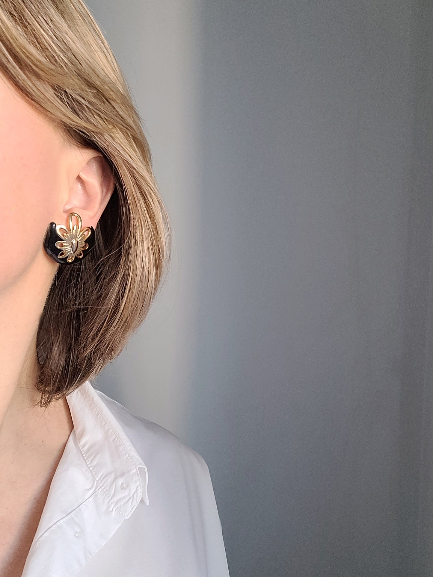 Orena Paris - Boucles d'oreilles vintage