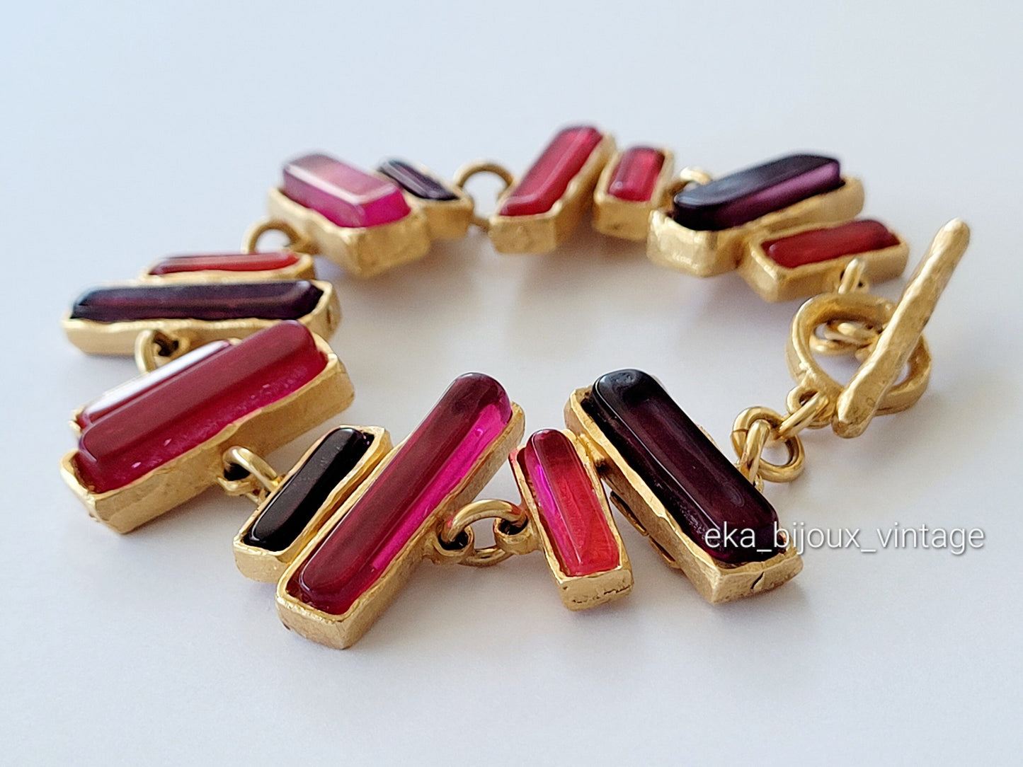 Il était une fois - Bracelet Cabochons roses