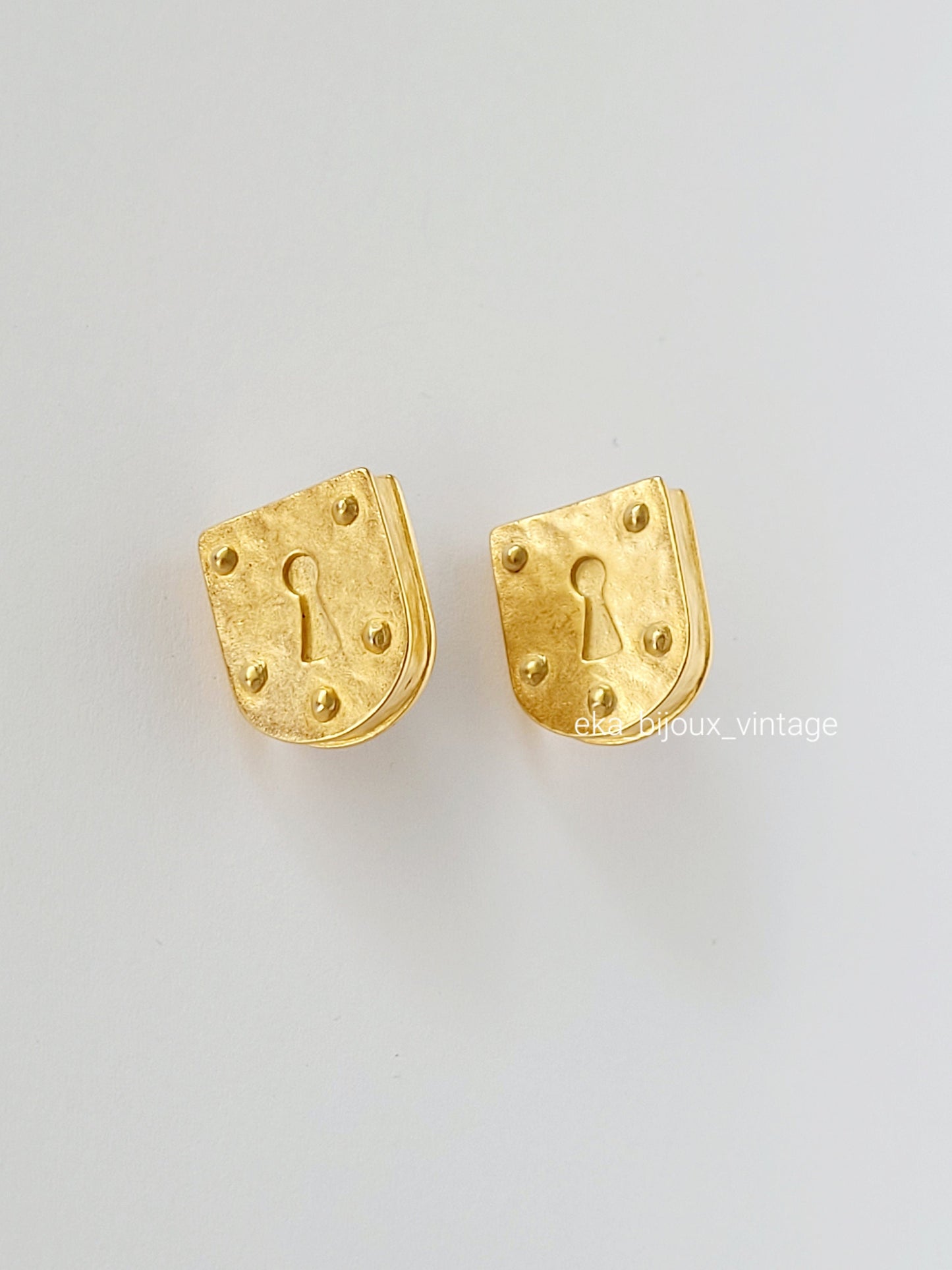 Karl Lagerfeld - Boucles d'oreilles vintage