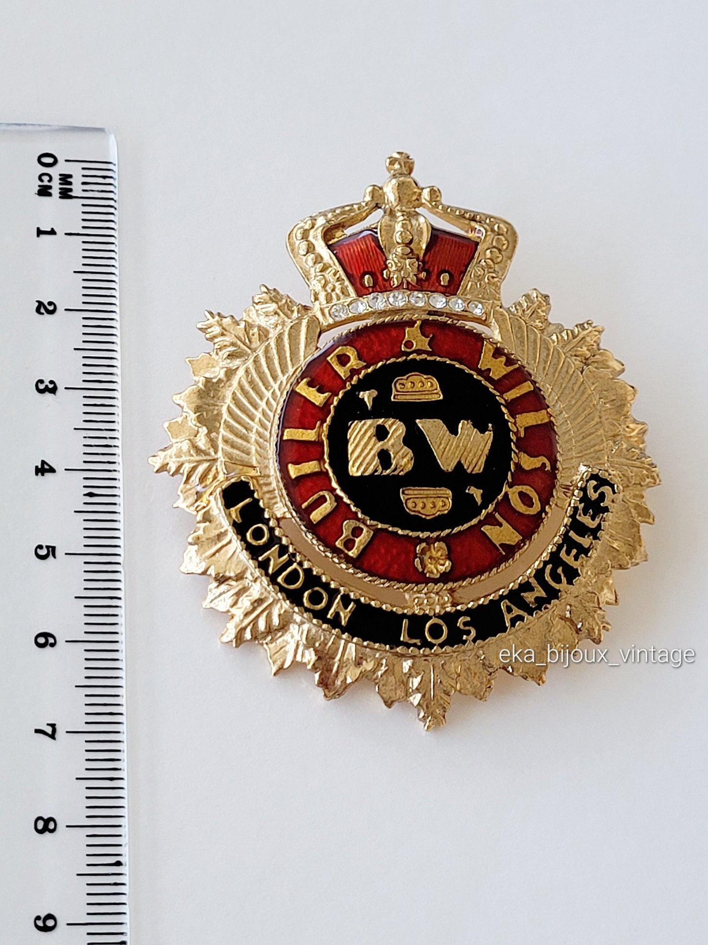 Butler & Wilson - Grande broche vintage