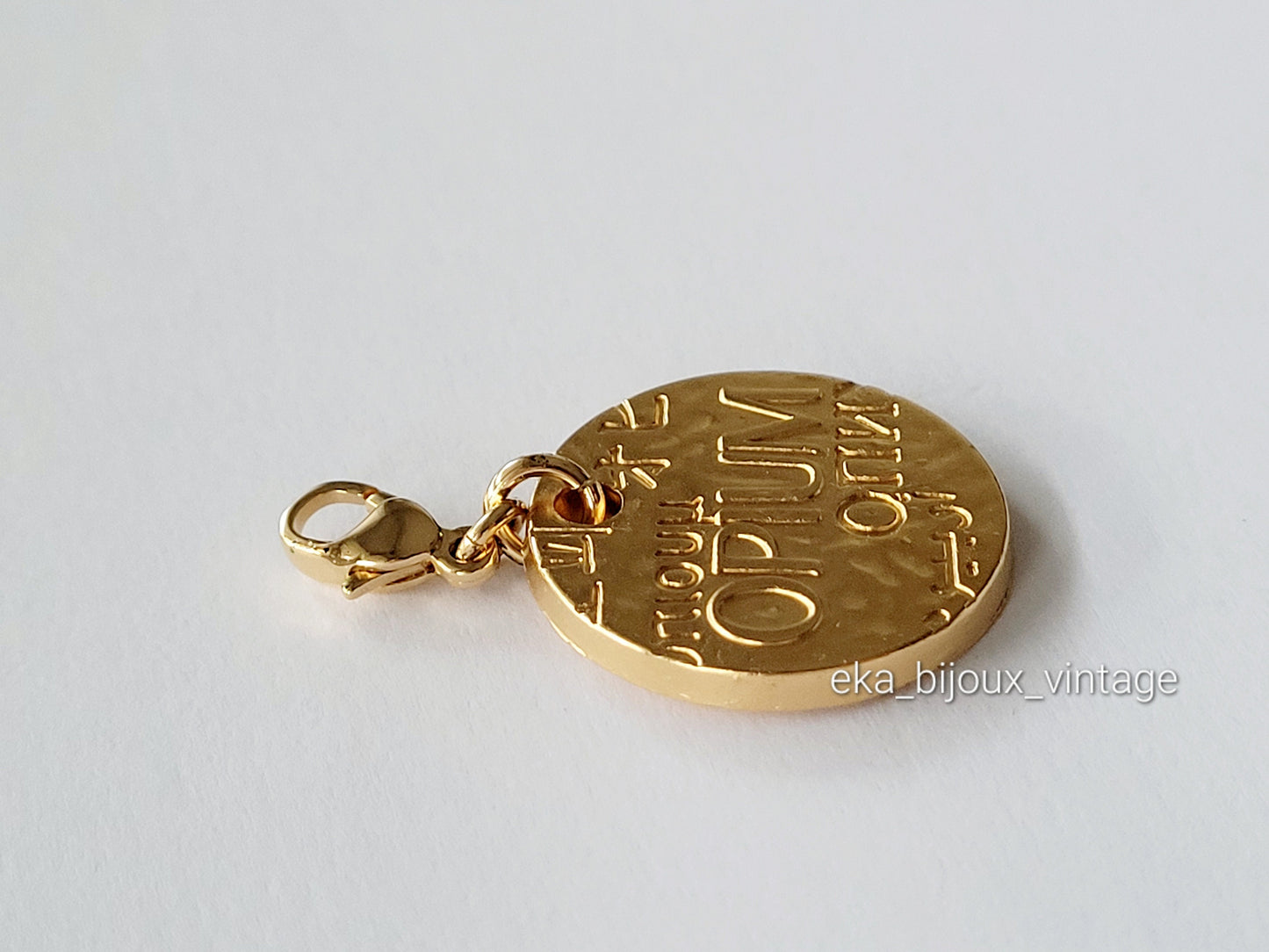 Yves Saint Laurent  - Pendentif ou bijou de sac vintage OPIUM