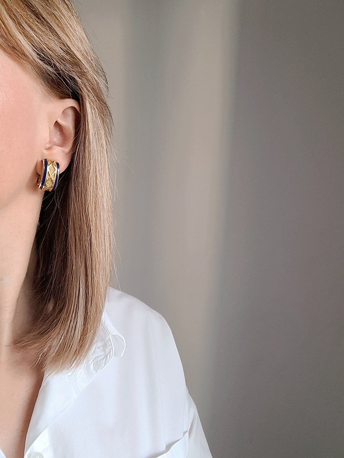 Balenciaga Paris - Boucles d'oreilles vintage