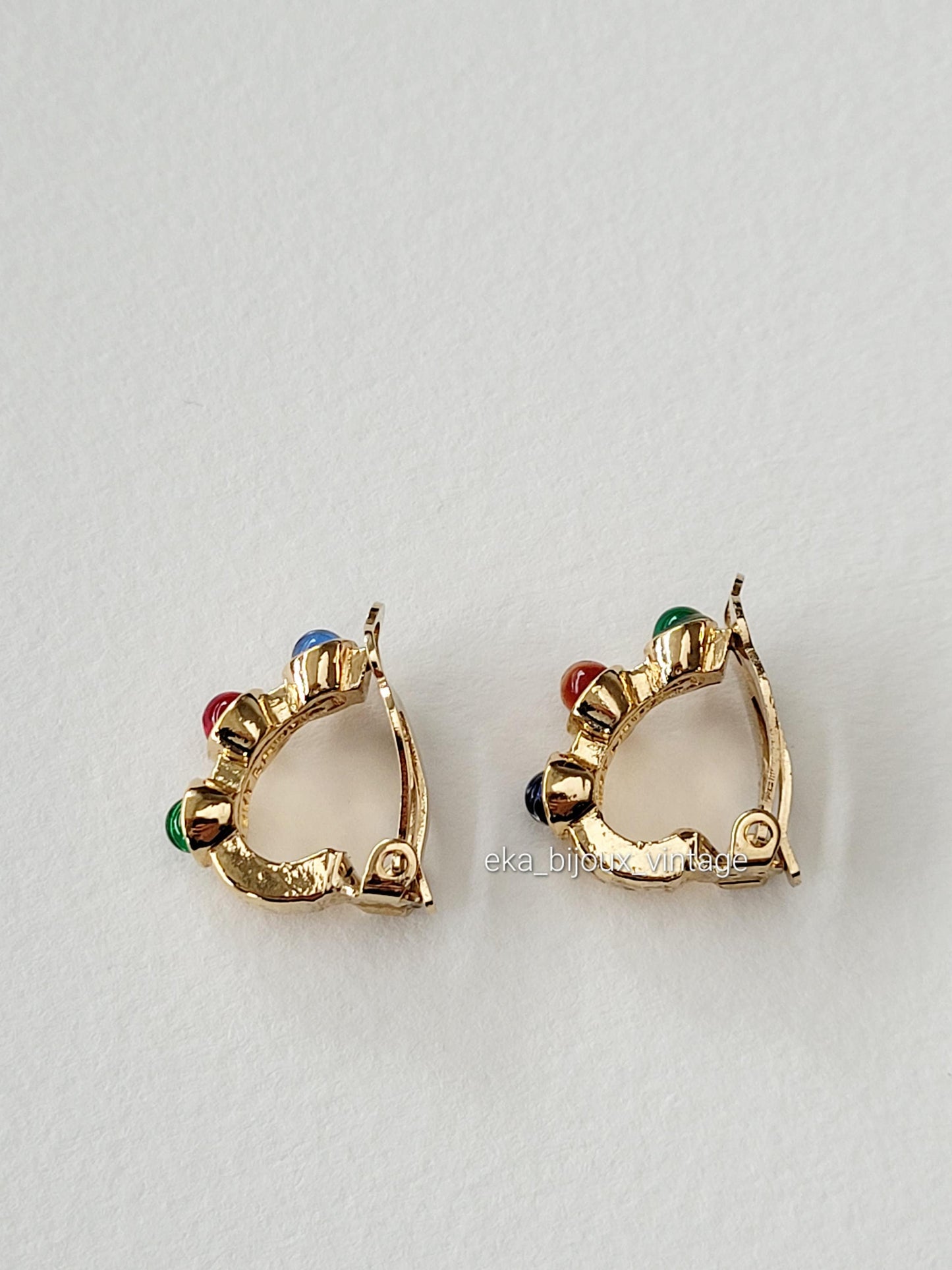 Guy Laroche Paris - Boucles d'oreilles vintage