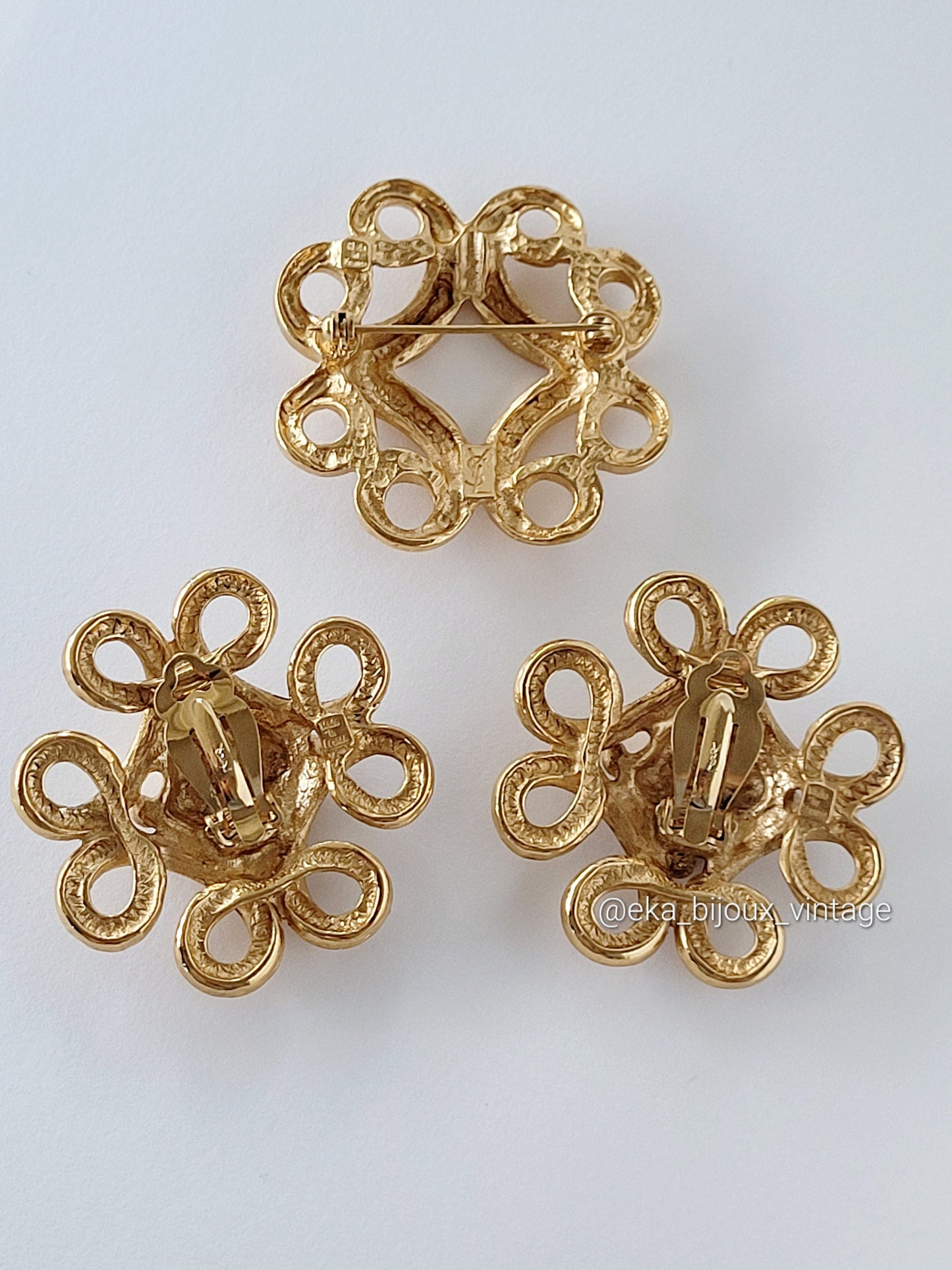 Yves SaintLaurent- Parure vintage