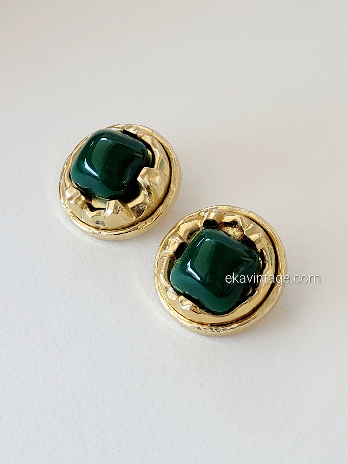 Oranium - Boucles d'oreilles vintage