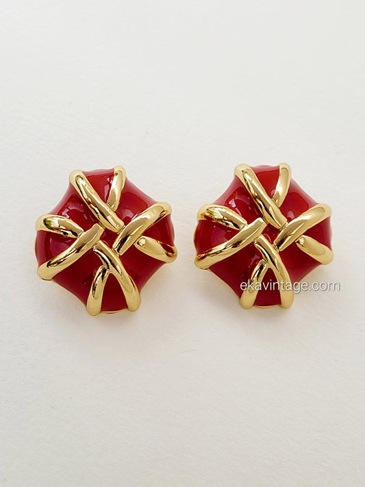 Orena Paris - Boucles d'oreilles vintage