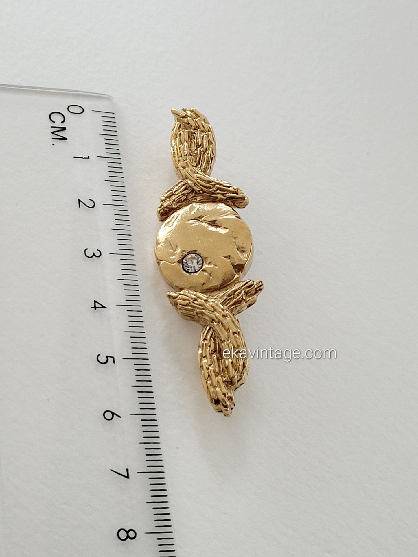 Jacques Esterel - Broche vintage doré