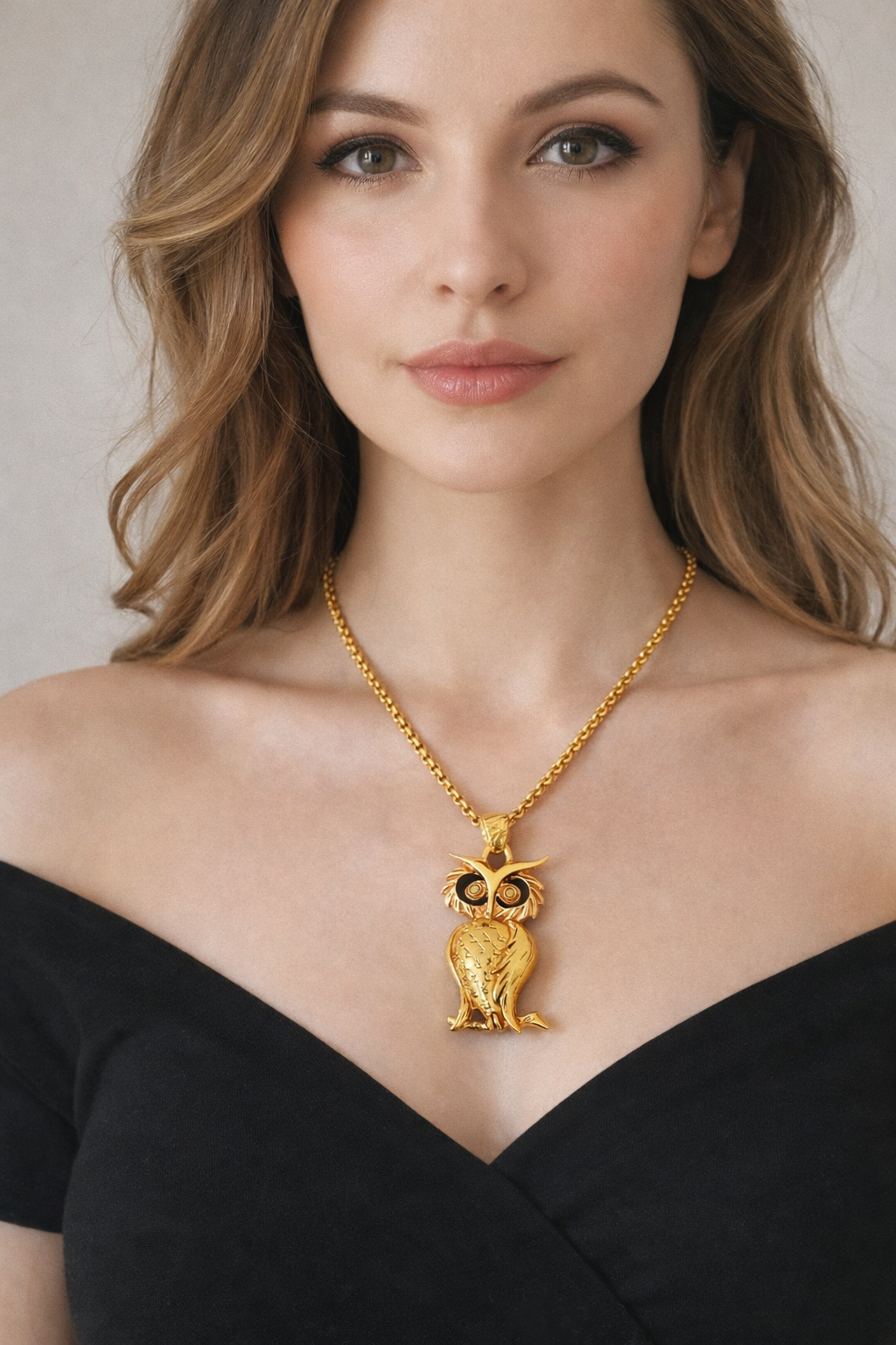 Xavier Loubens Paris - Collier vintage Hibou