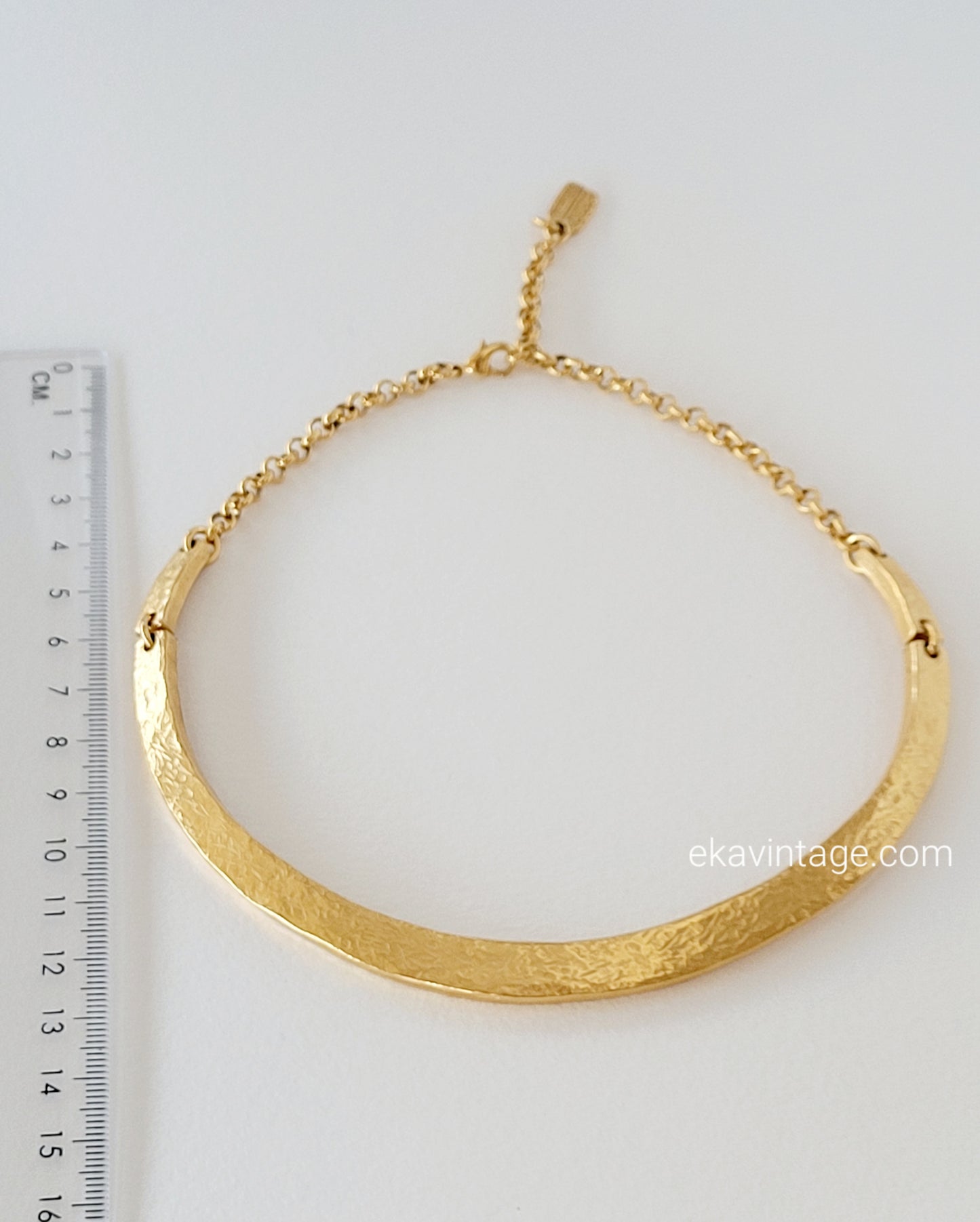 Il était une fois - Collier vintage doré
