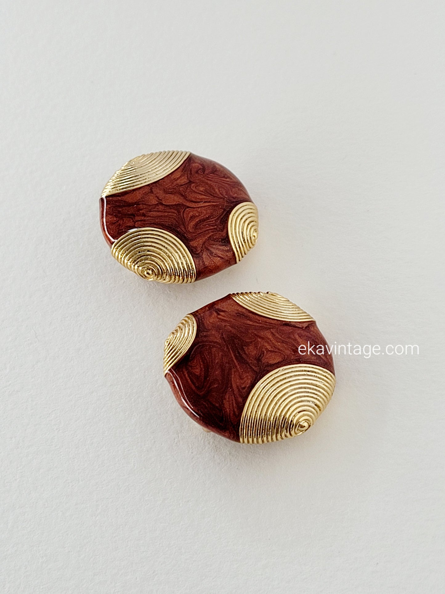 Orena Paris - Boucles d'oreilles vintage