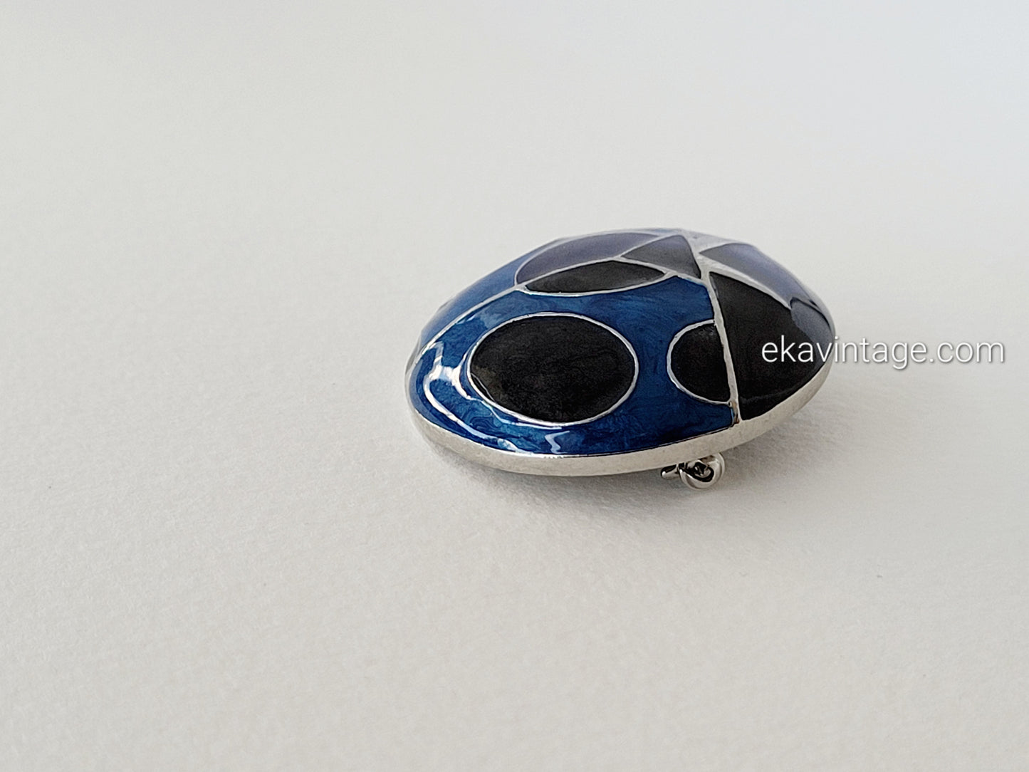 Sonia Rykiel - Broche vintage en forme de Coccinelle