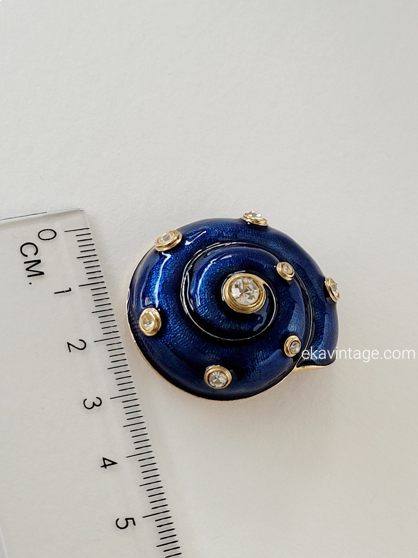 Broche vintage Escargot