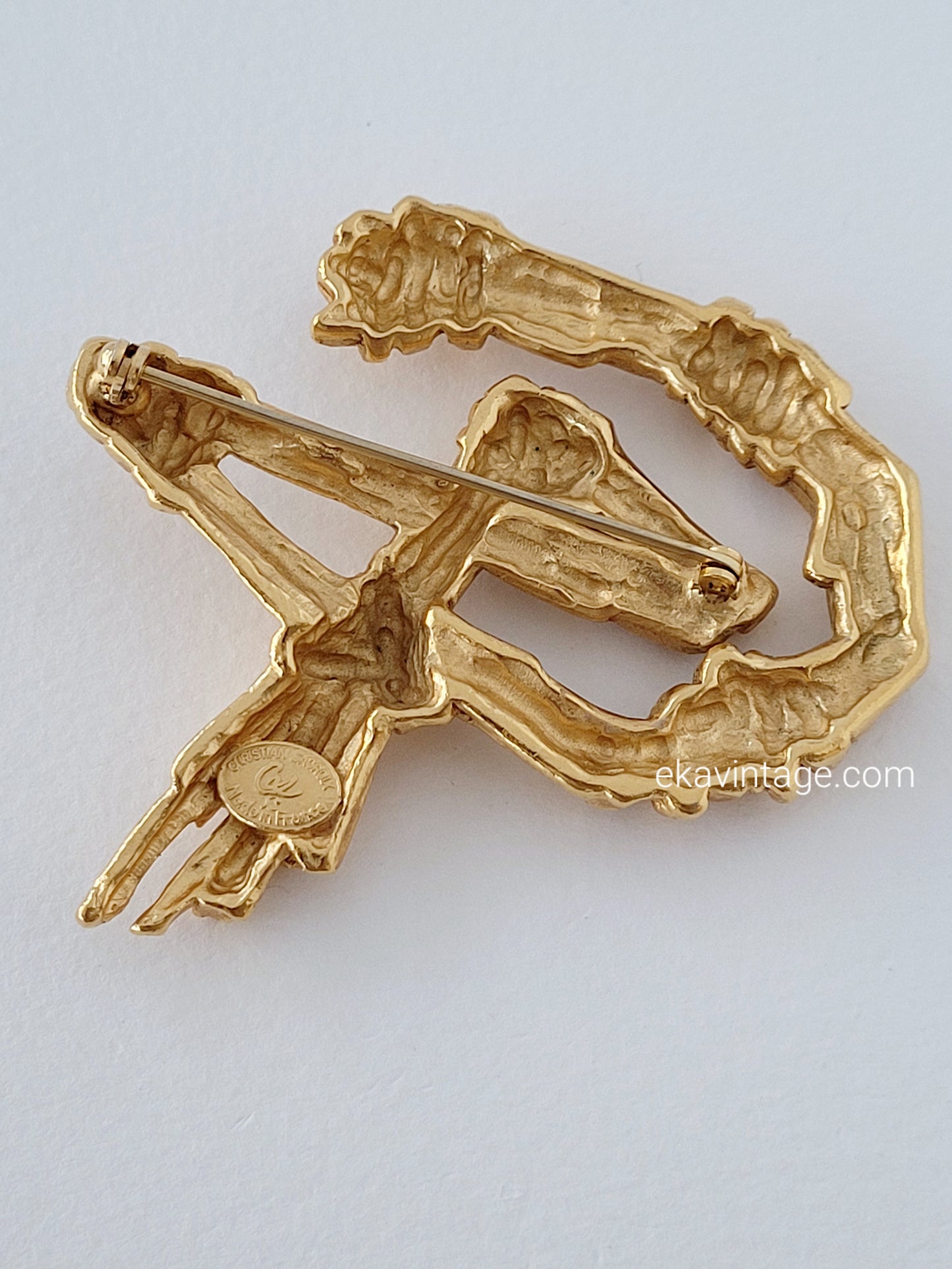 Christian Lacroix - Grande broche vintage CL