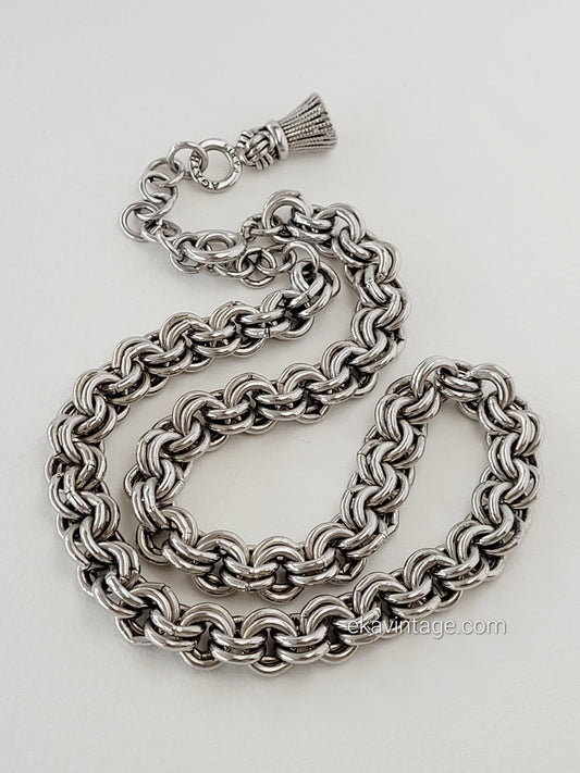 Agatha Paris - Collier métal argenté