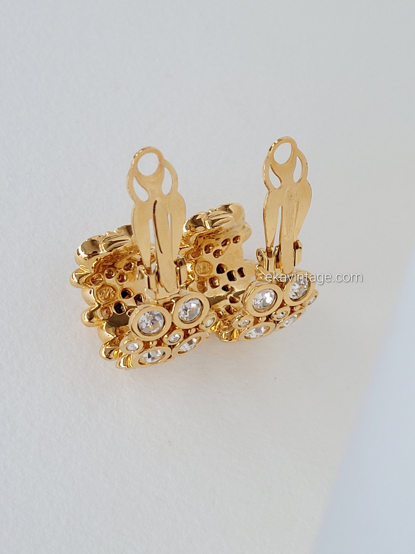 Swarovski - Boucles d'oreilles vintage