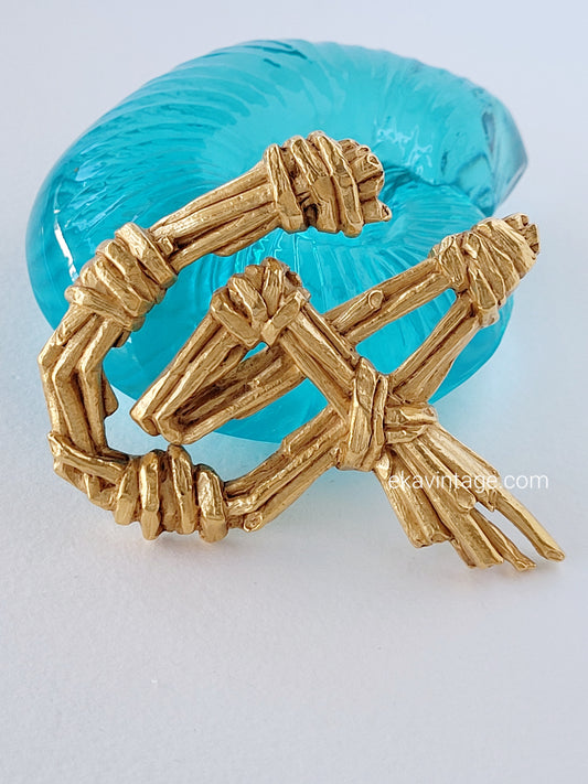 Christian Lacroix - Grande broche vintage CL