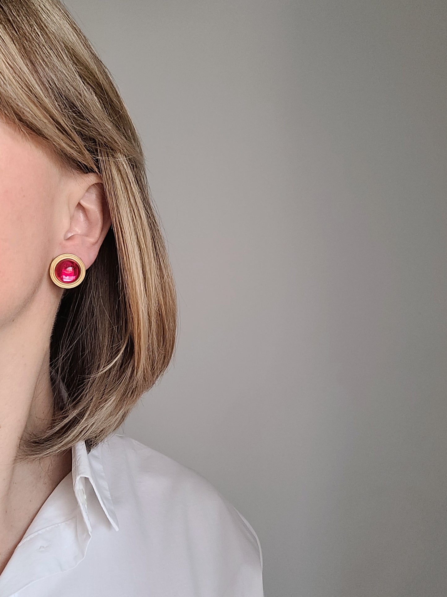 Monet - Boucles d'oreilles vintage