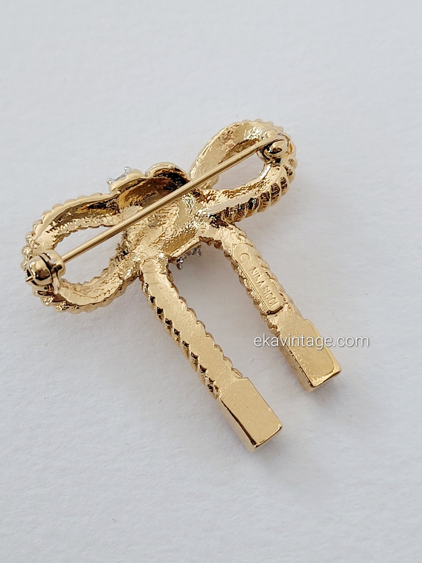 Nina Ricci - Broche vintage Noeud