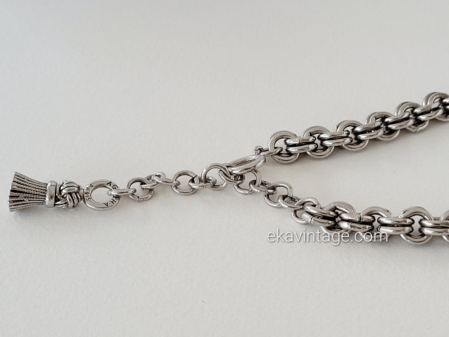 Agatha Paris - Collier métal argenté