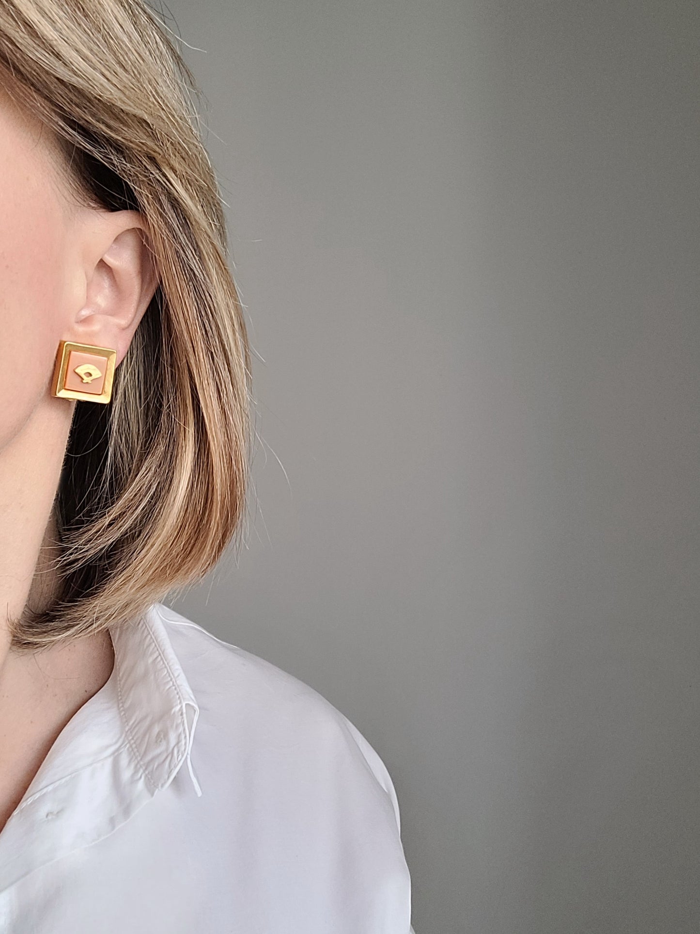 Karl Lagerfeld - Boucles d'oreilles vintage