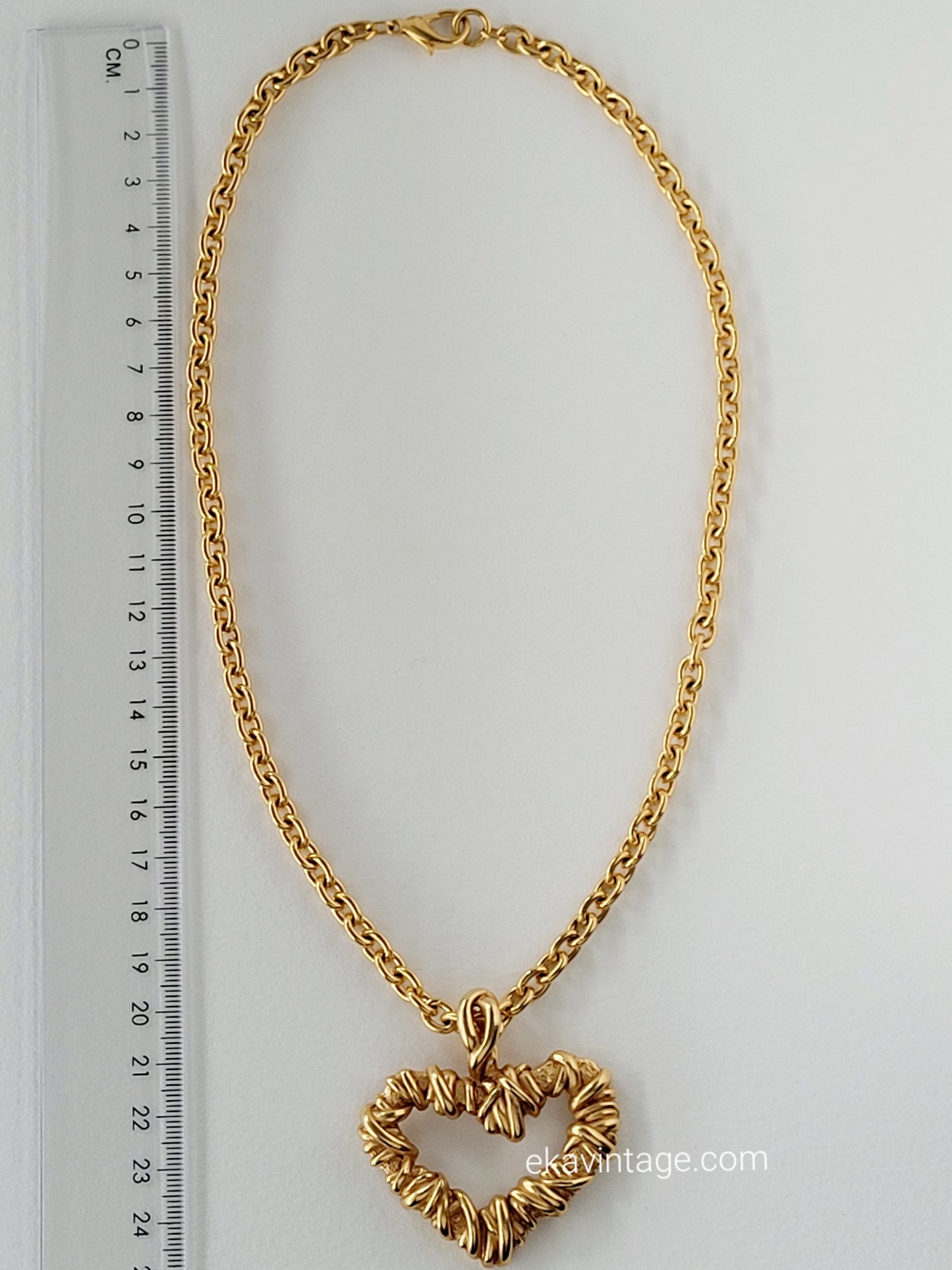 Christian Lacroix - Collier vintage Cœur