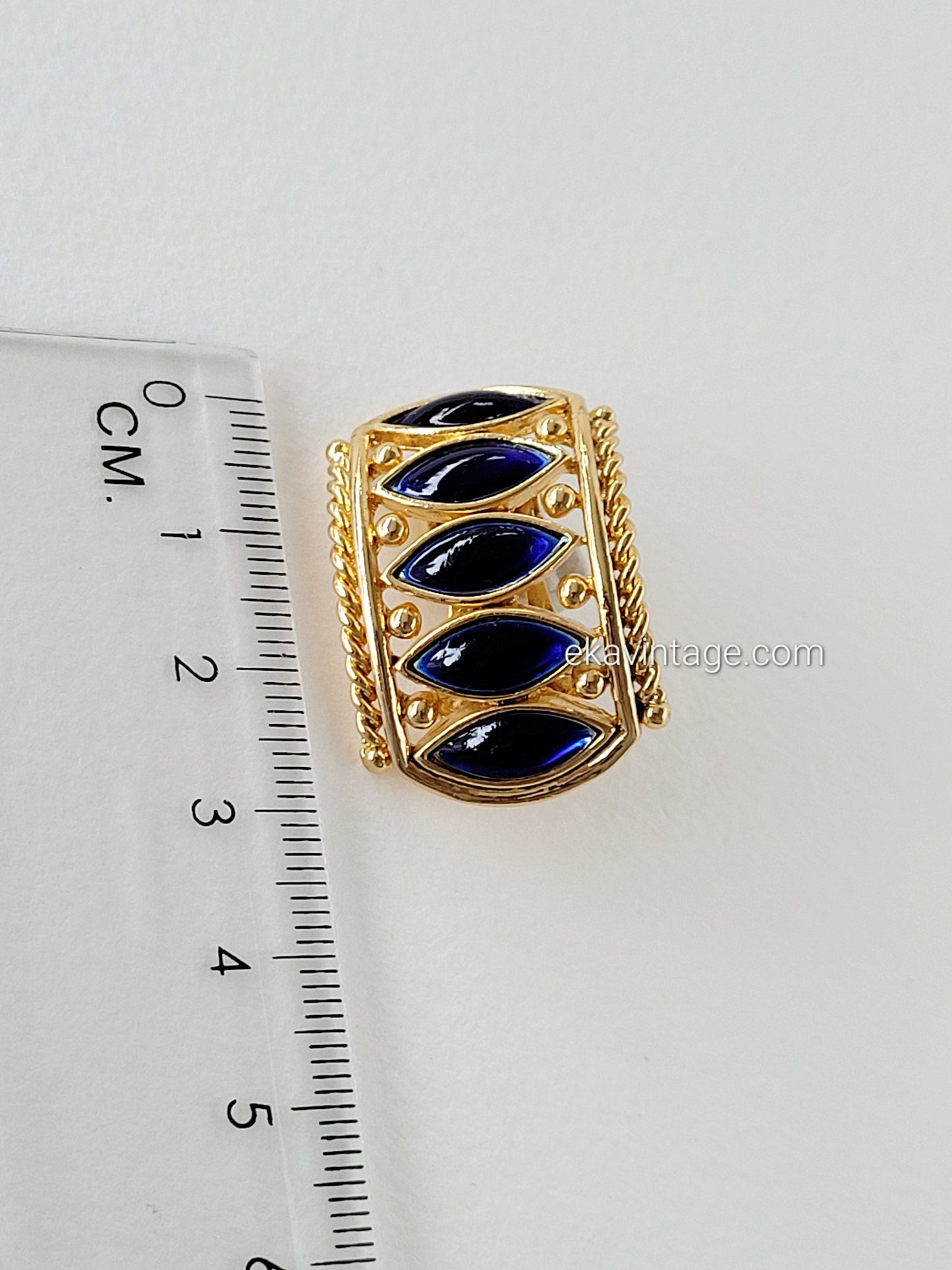Orena Paris parure - boucles d'oreilles et collier vintage