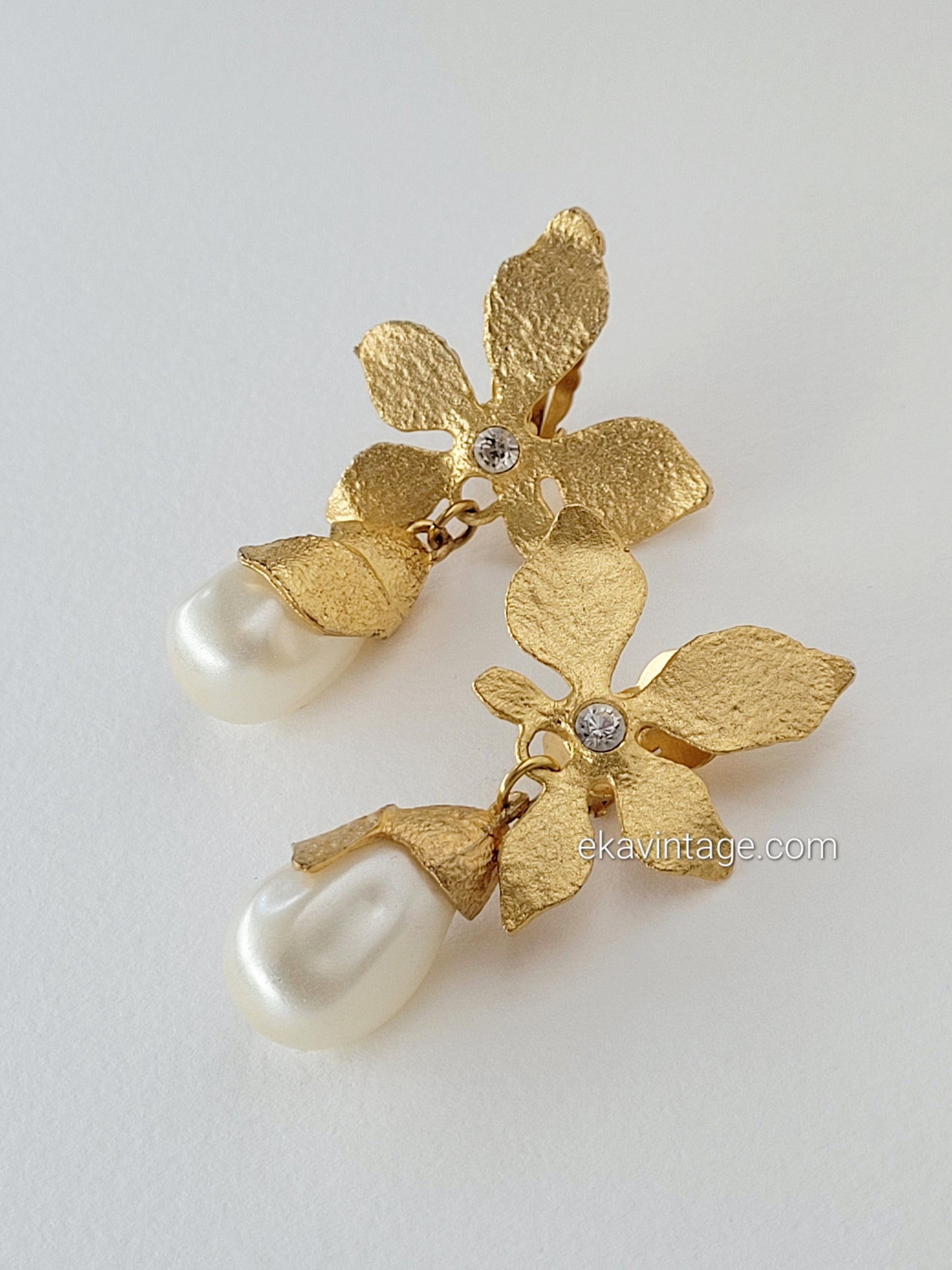 Cécile et Jeanne - Boucles d'oreilles Fleurs