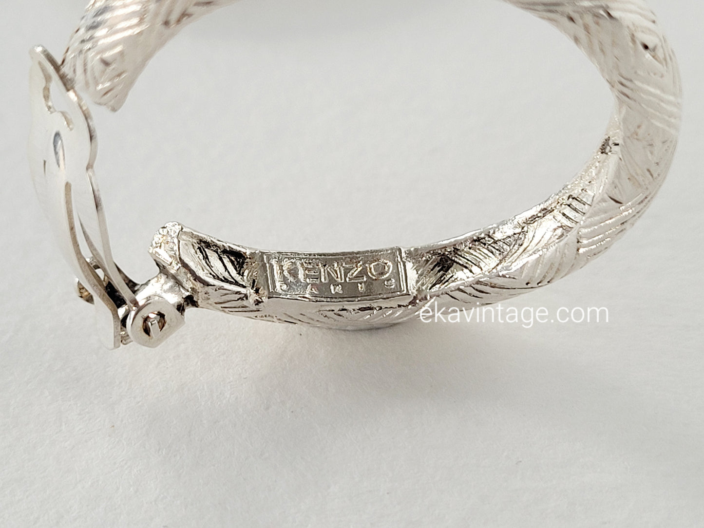 Kenzo - Boucles d'oreilles vintage