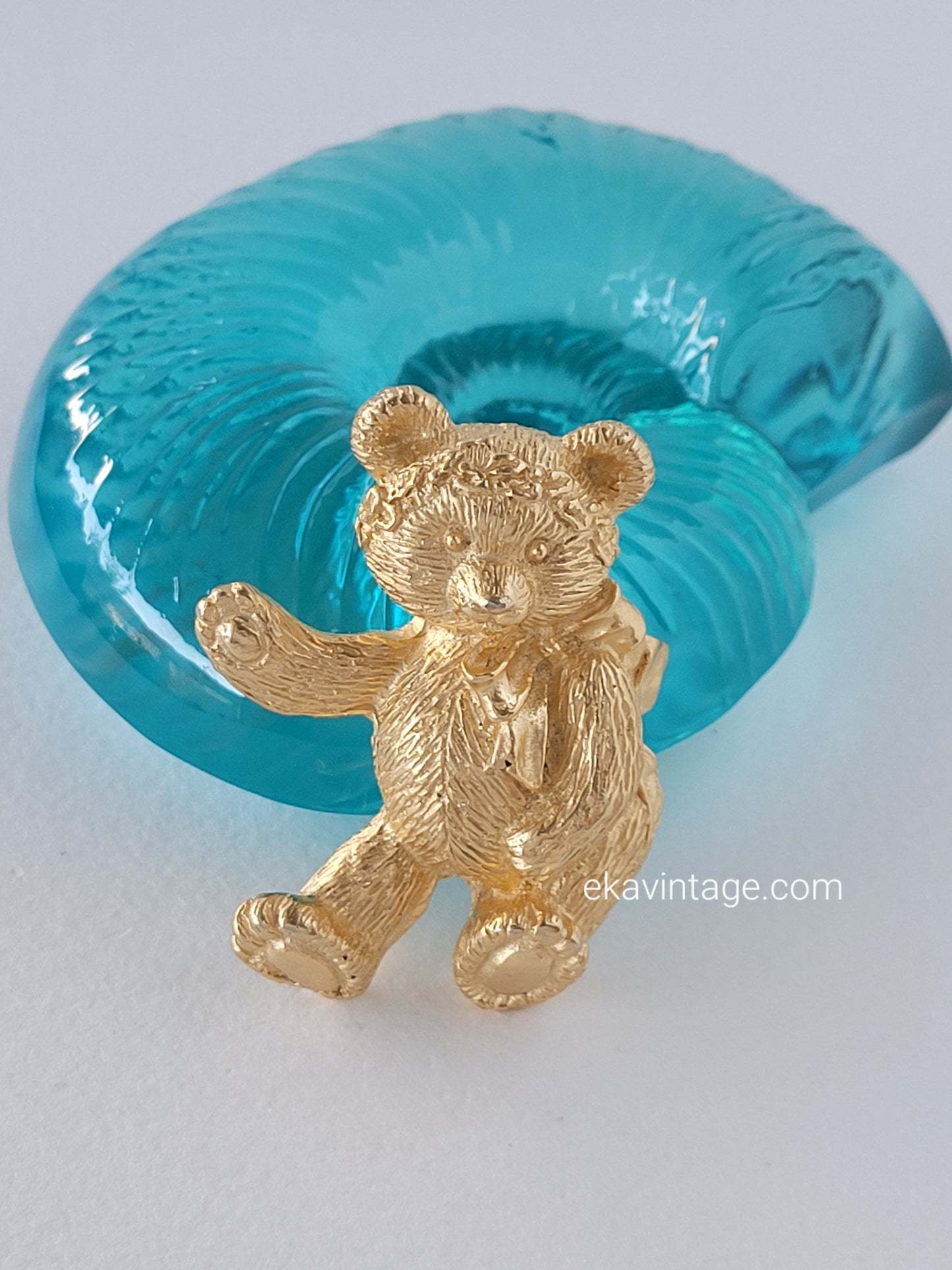 Il était une fois  - Broche vintage Ourson