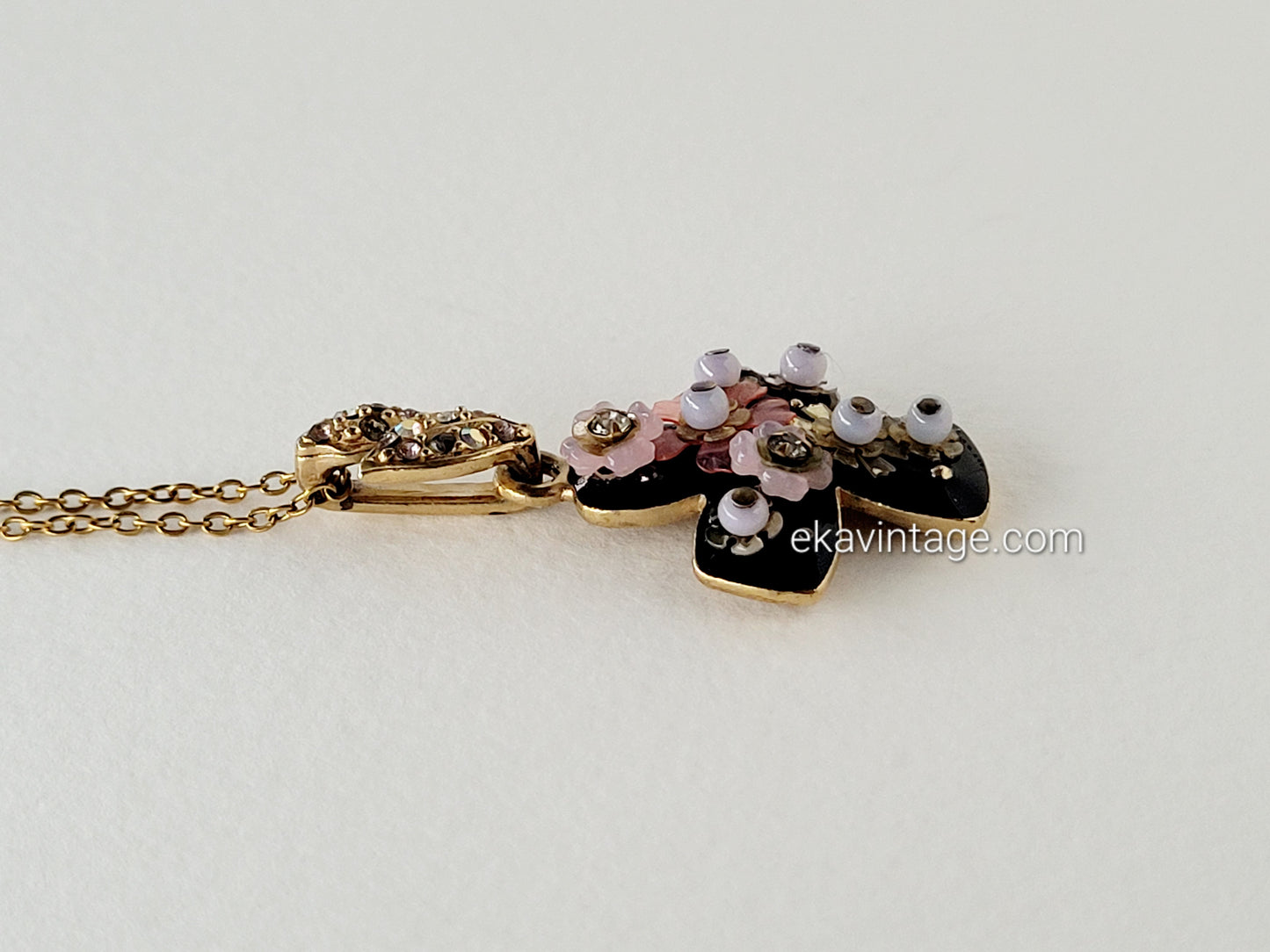 Christian Lacroix- Pendentif vintage Croix