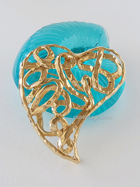 Broche vintage Air France créé par Christian Lacroix