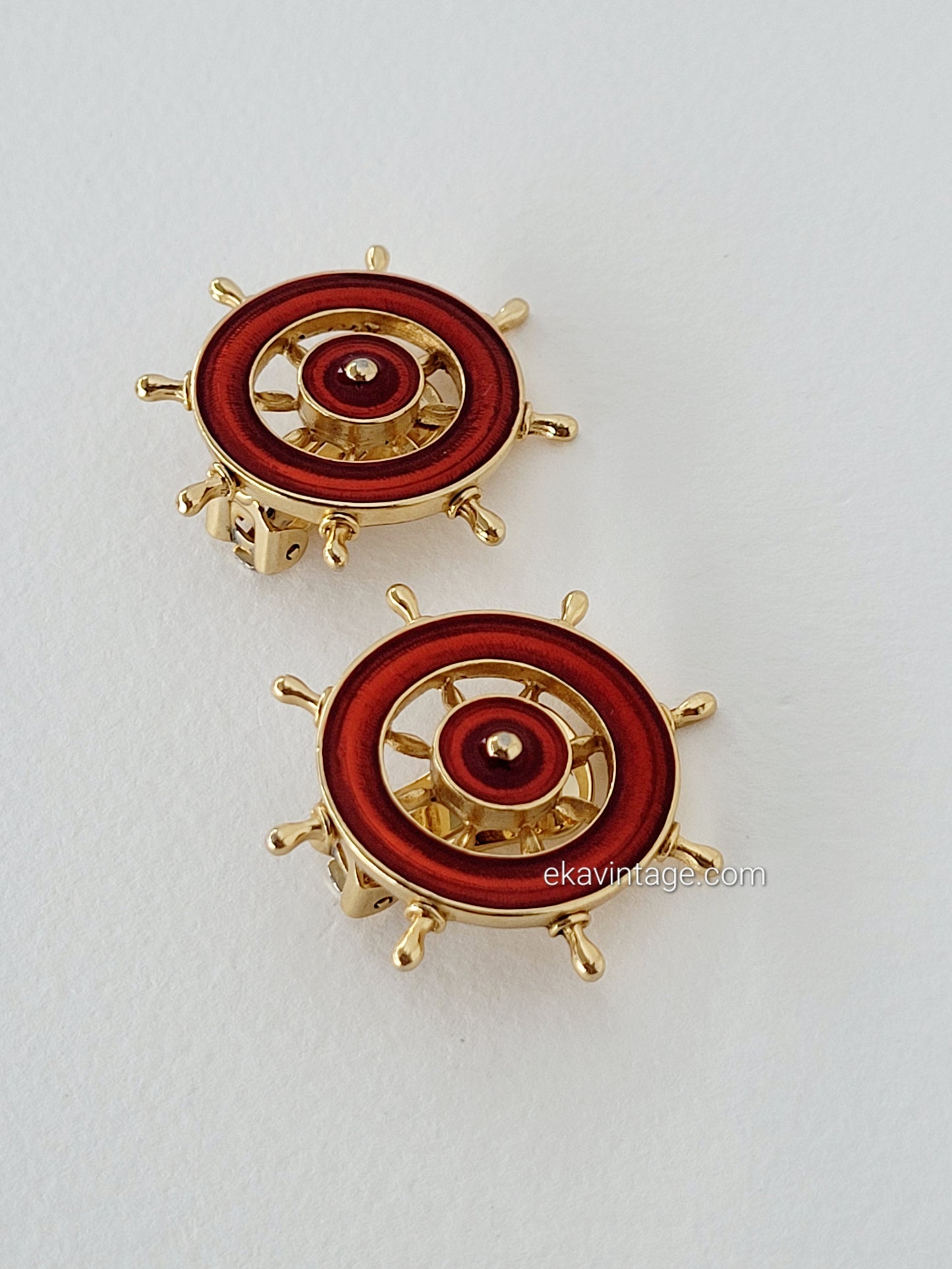 Orena Paris - Boucles d'oreilles vintage
