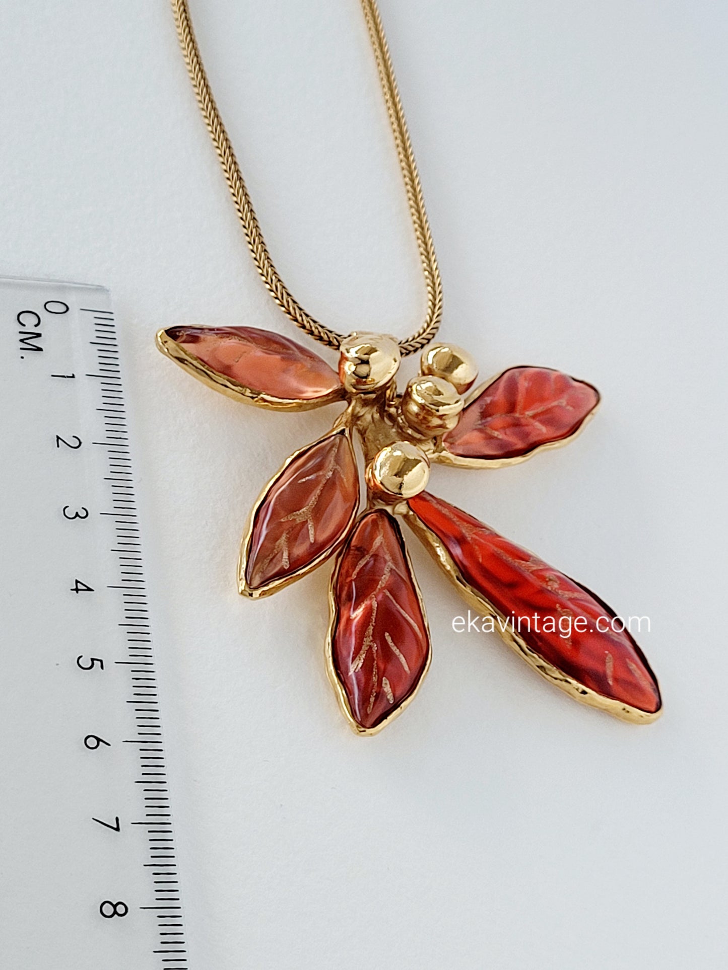 Collier avec pendentif fleur Kenzo