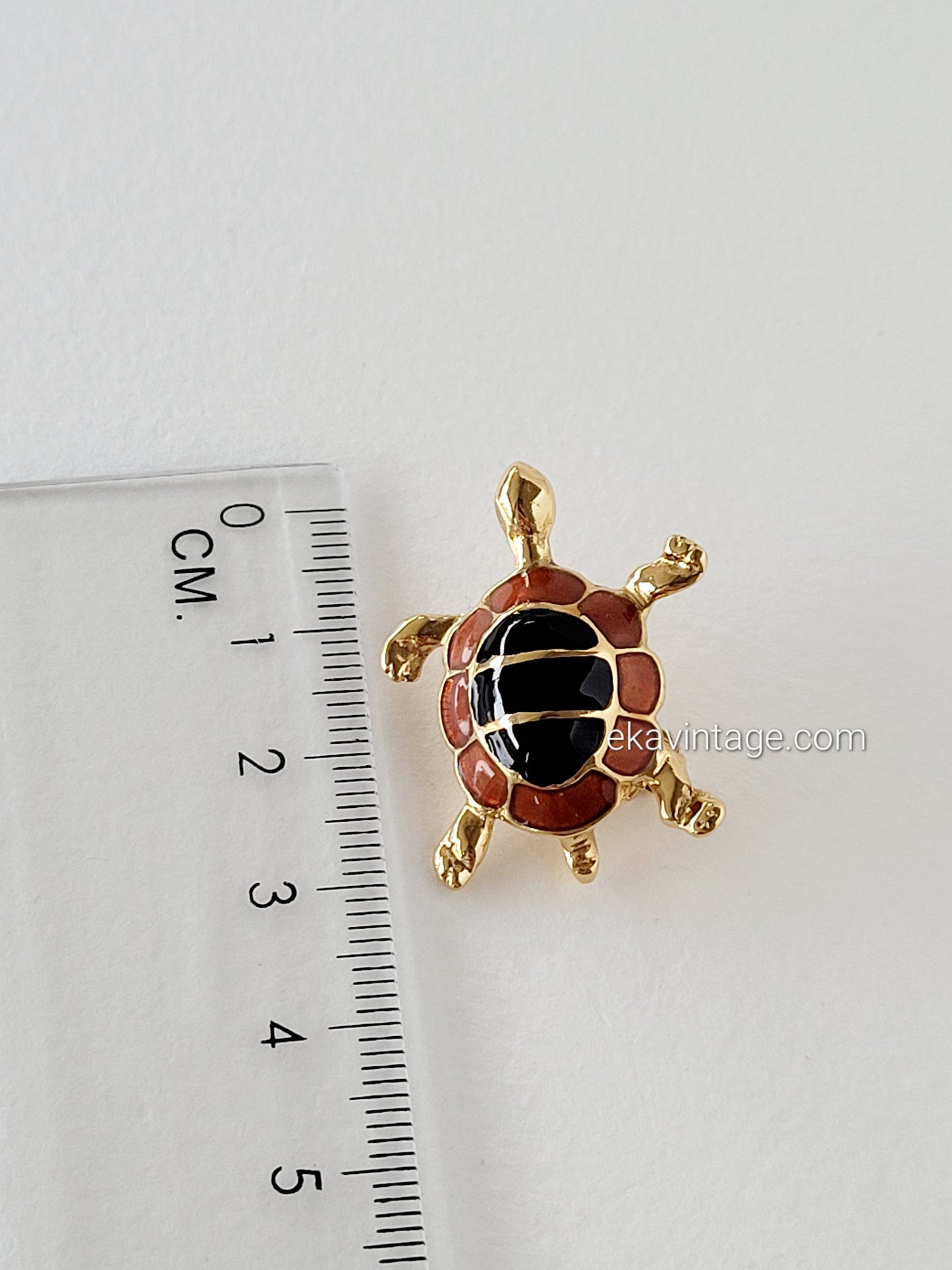 Cascio bijoux - Broche vintage Tortue