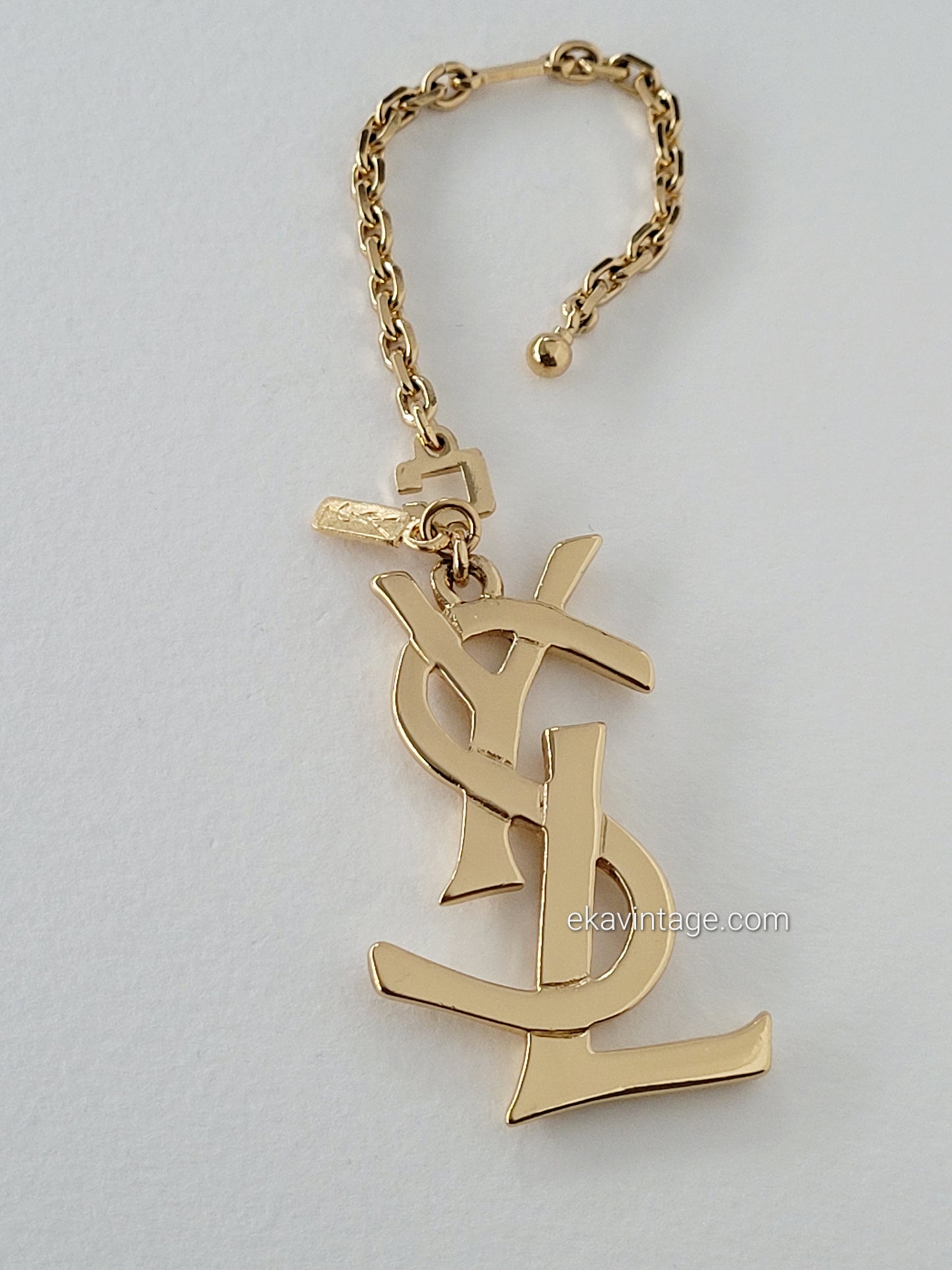 Yves Saint Laurent - Bijou de sac ou porte-clés vintage YSL