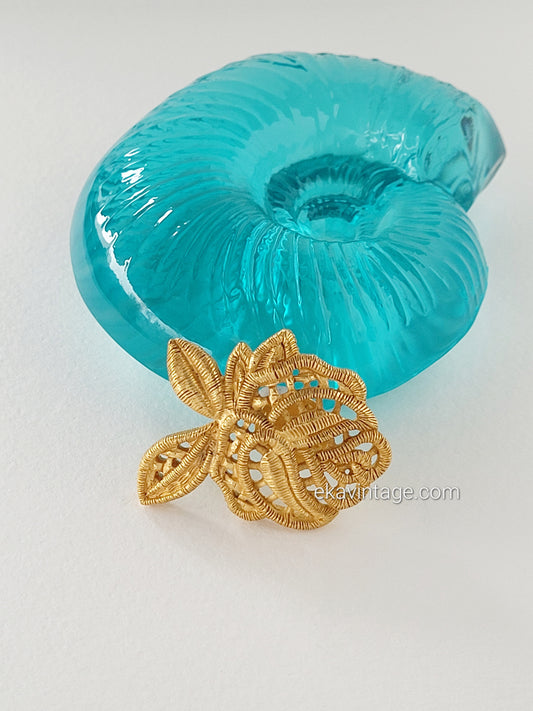 Ungaro Paris - Broche vintage Fleur