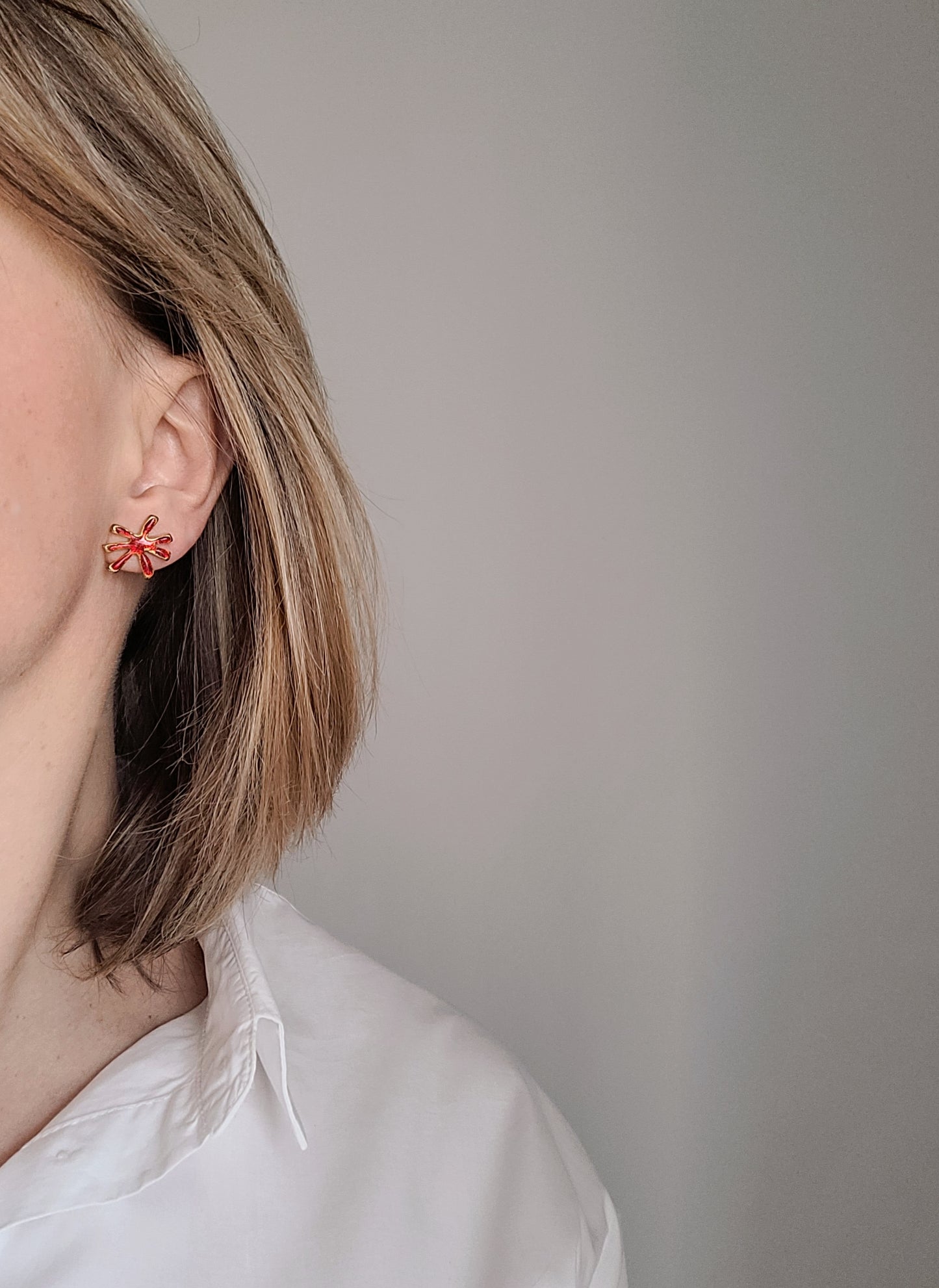 Cécile et Jeanne - Boucles d'oreilles vintage