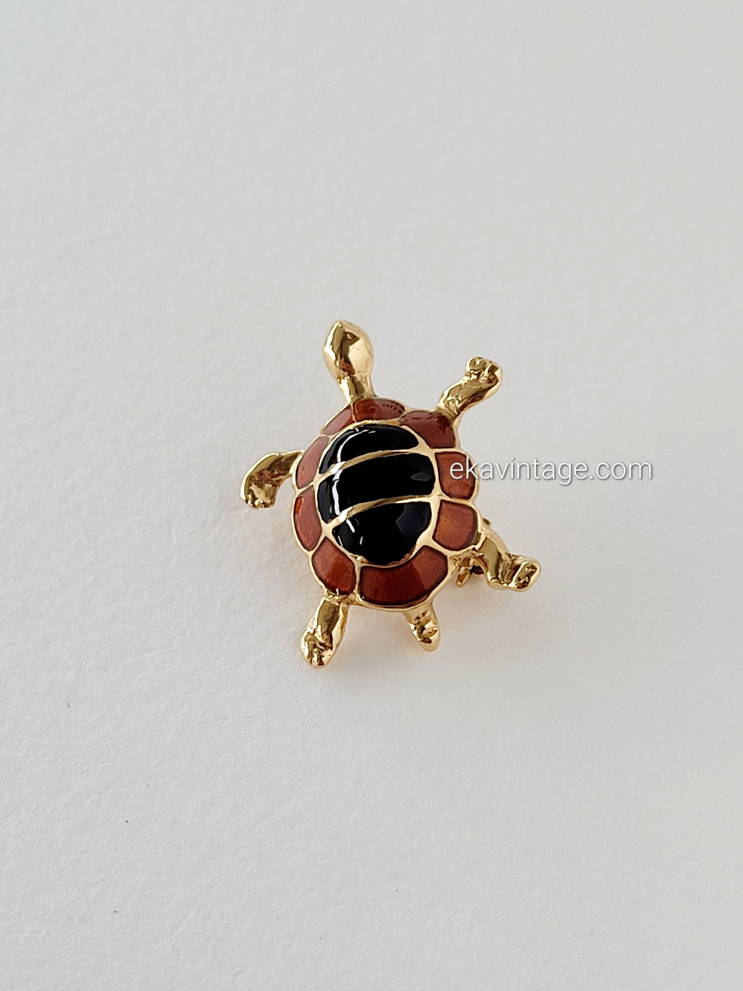 Cascio bijoux - Broche vintage Tortue