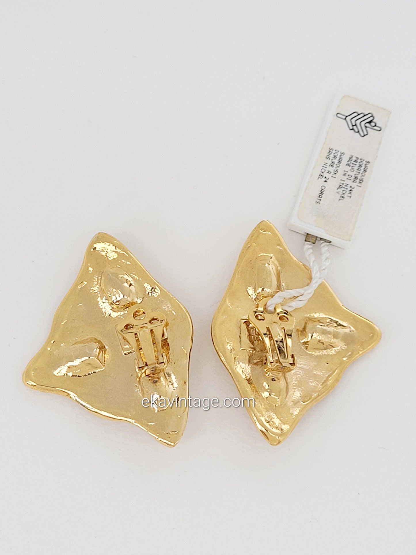 Enny Monaco - Boucles d'oreilles vintage