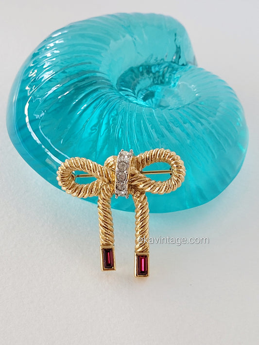 Nina Ricci - Broche vintage Noeud