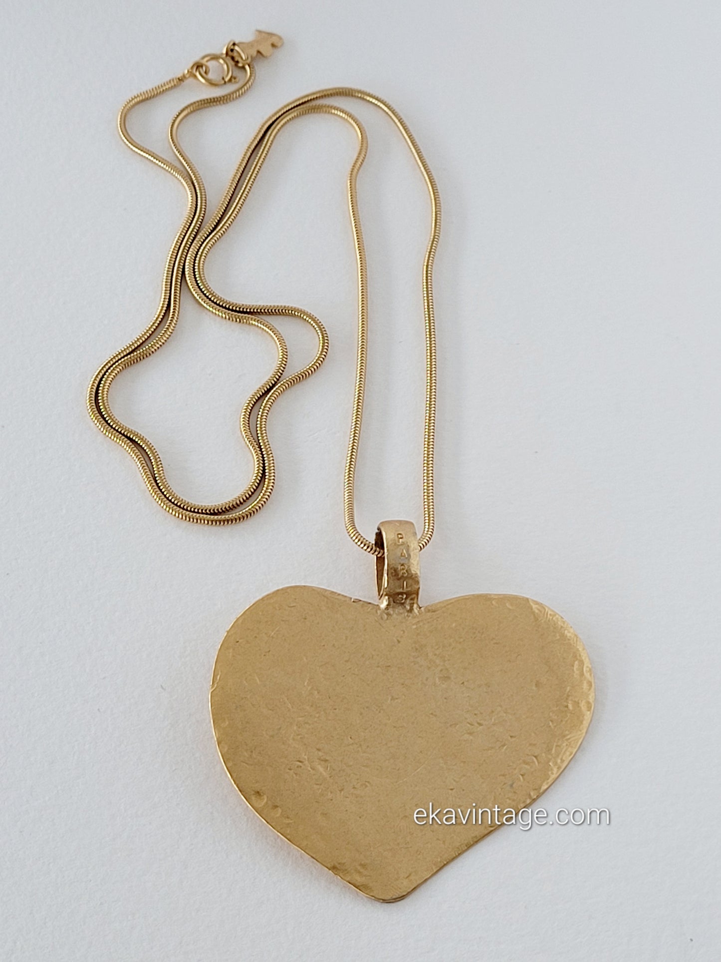 Agatha Paris-Collier vintage Cœur