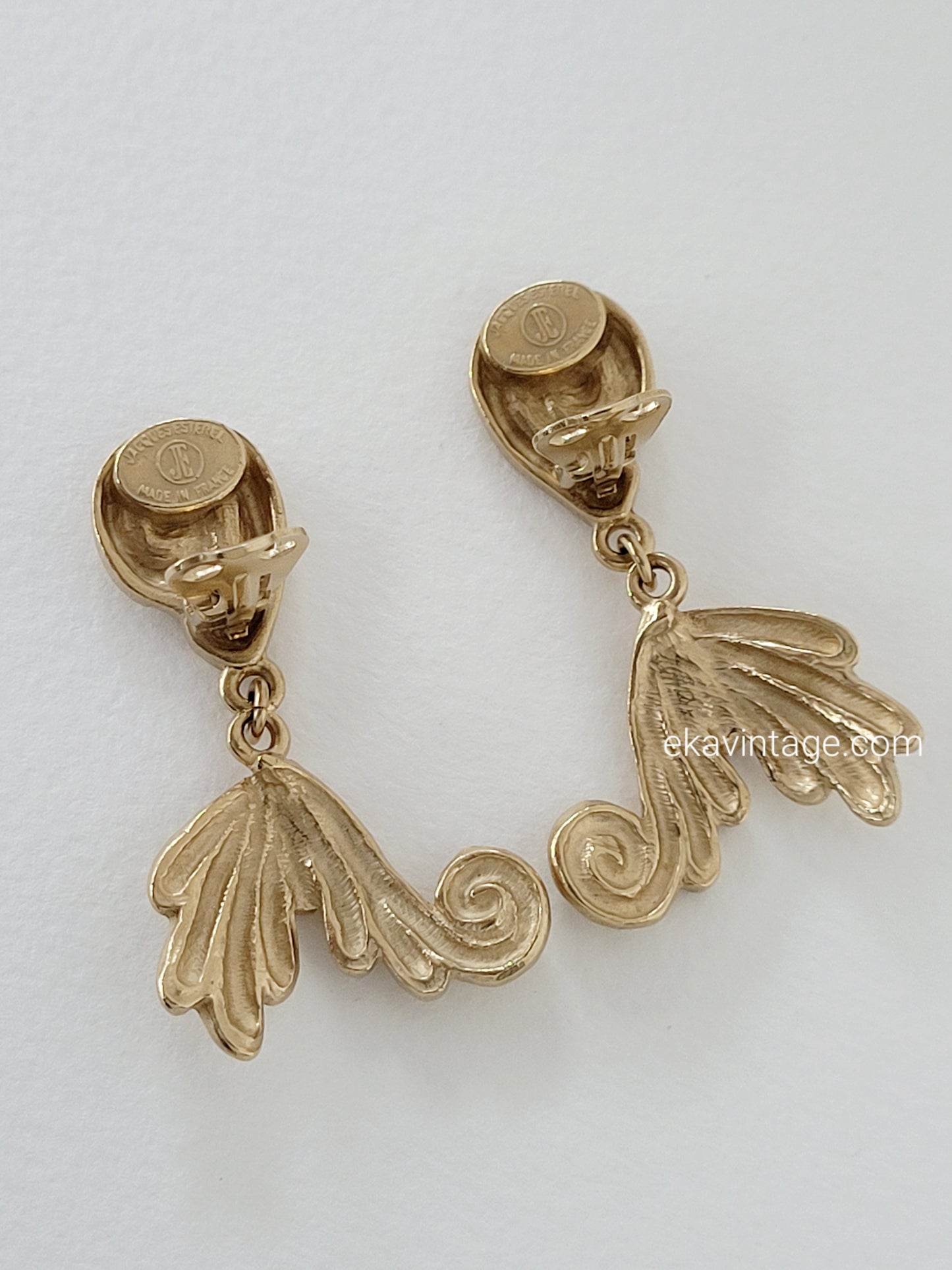 Boucles d'oreilles vintage Jacques Esterel