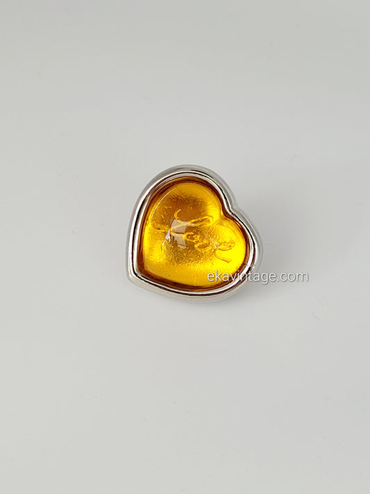 Sonia Rykiel - Pin's vintage cœur