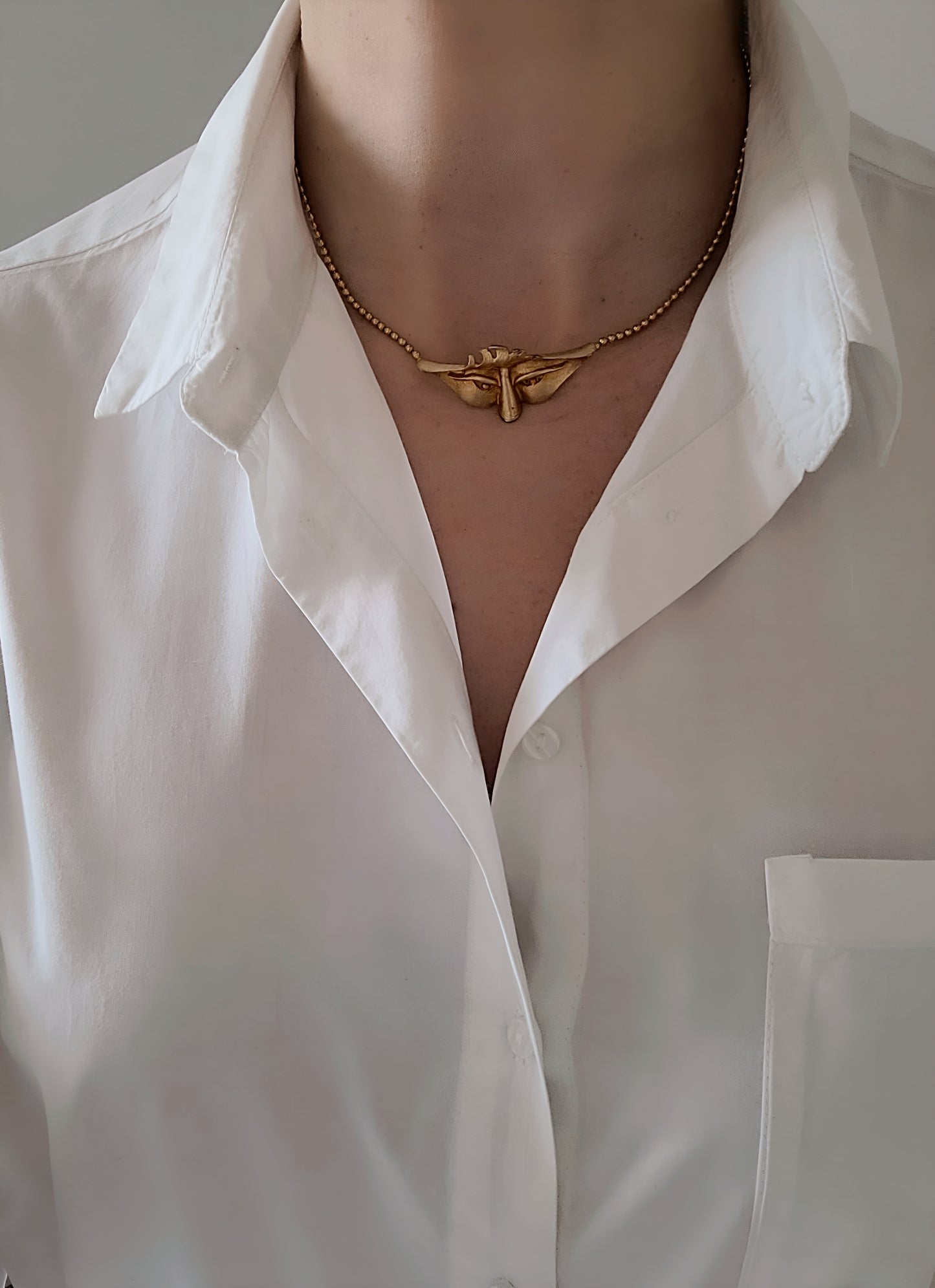 Orena Paris - collier vintage Masque