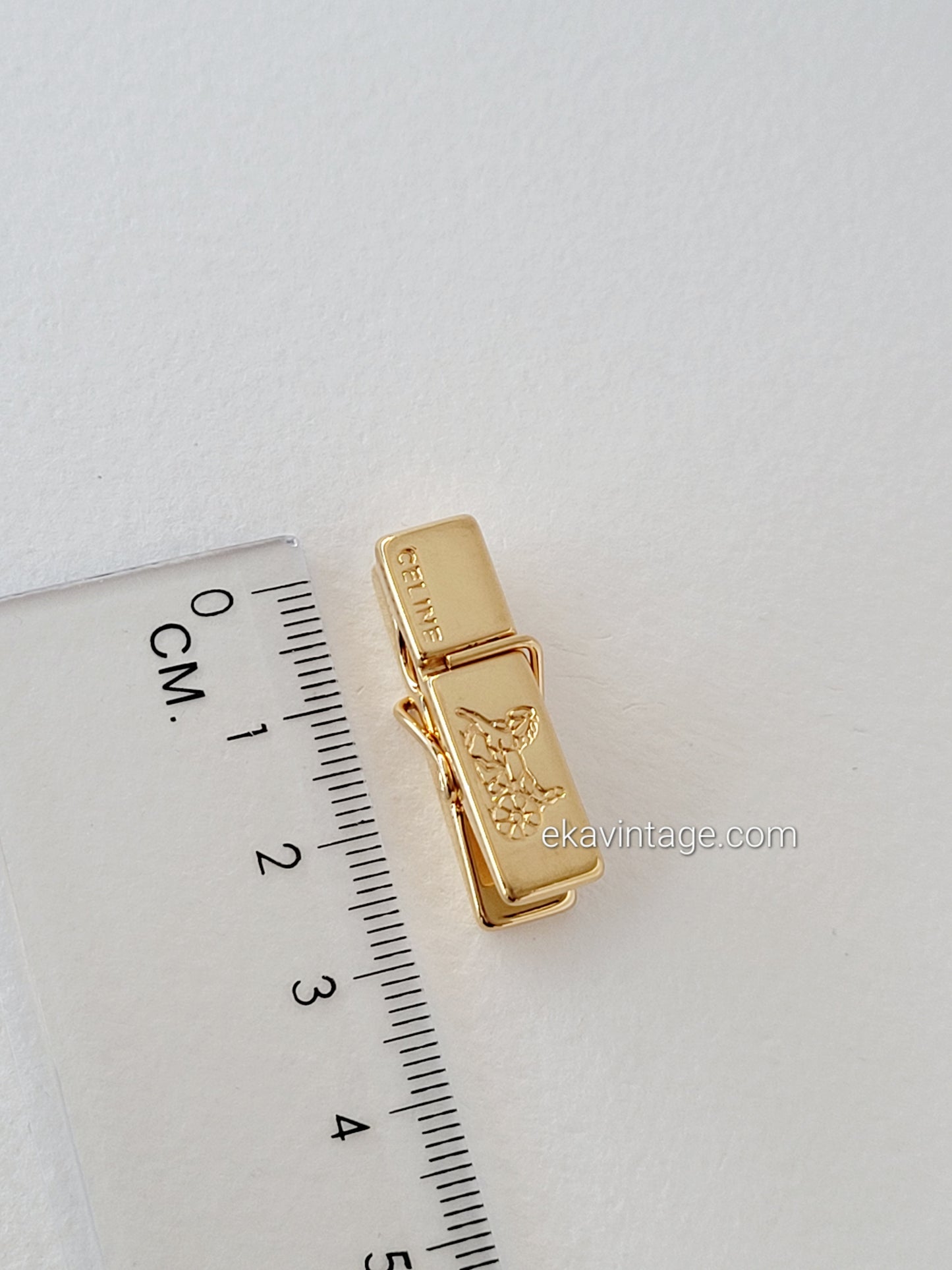 Celine - Petite broche vintage Pince à linge