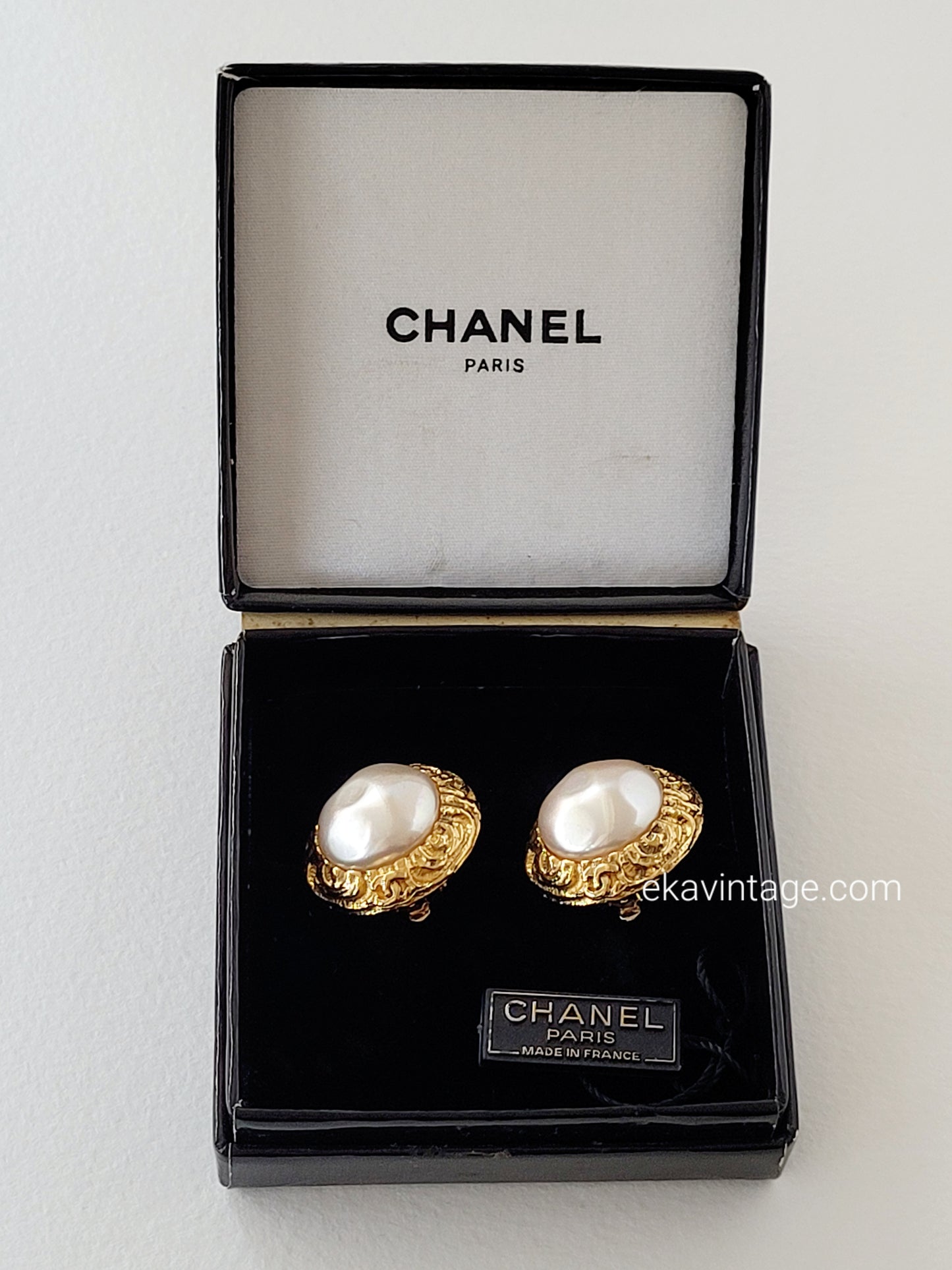 Chanel - Boucles d'oreilles vintage