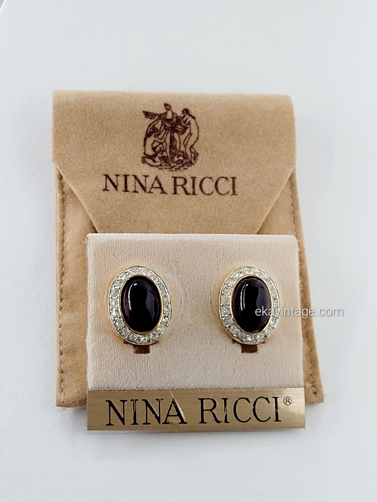 Nina Ricci - Boucles d'oreilles vintage
