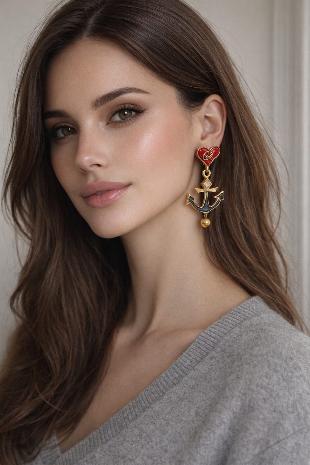 Christian Lacroix - Magnifiques boucles d'oreilles vintage