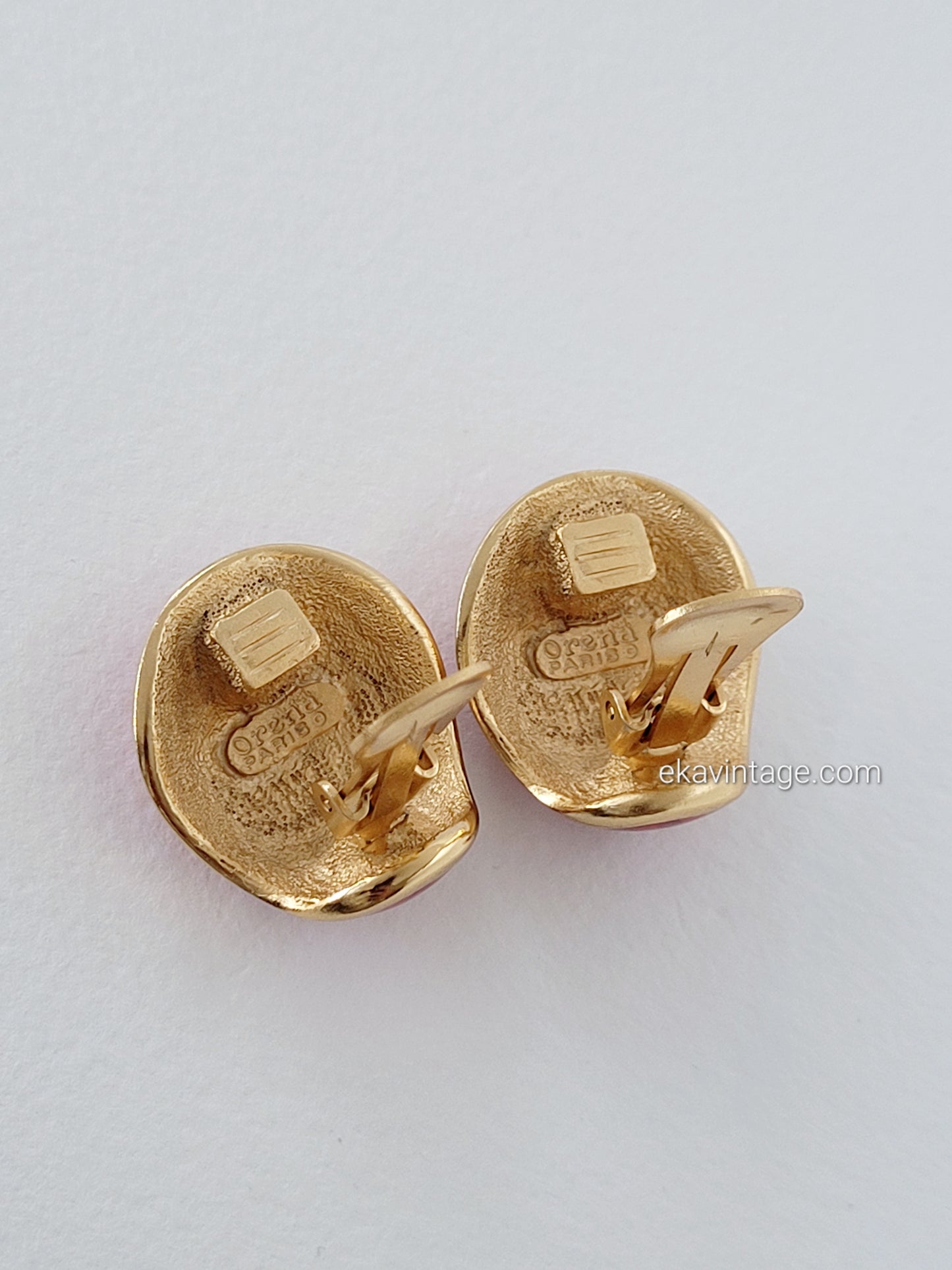 Orena Paris - Boucles d'oreilles vintage