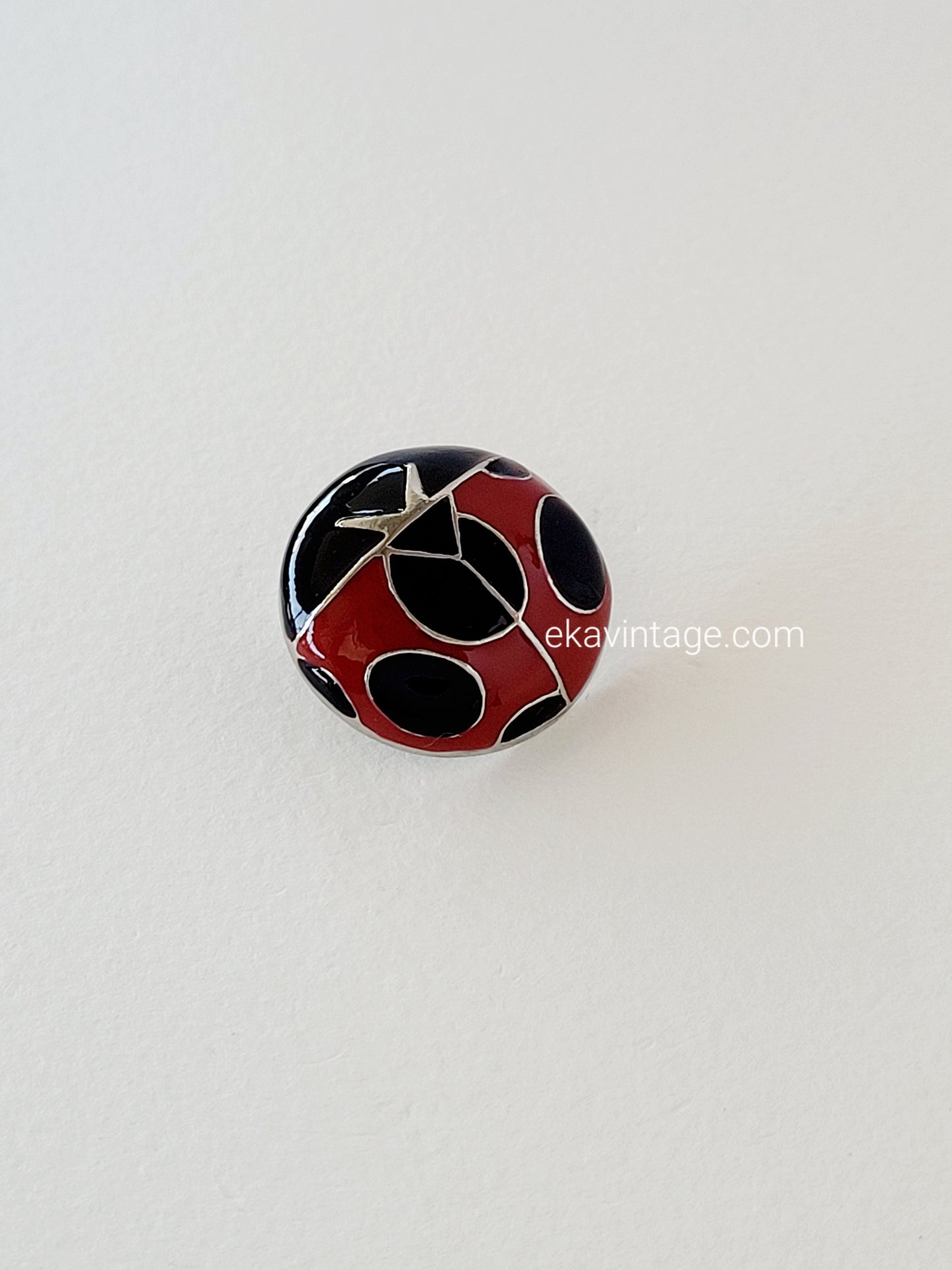 Sonia Rykiel - Pin's Coccinelle rouge
